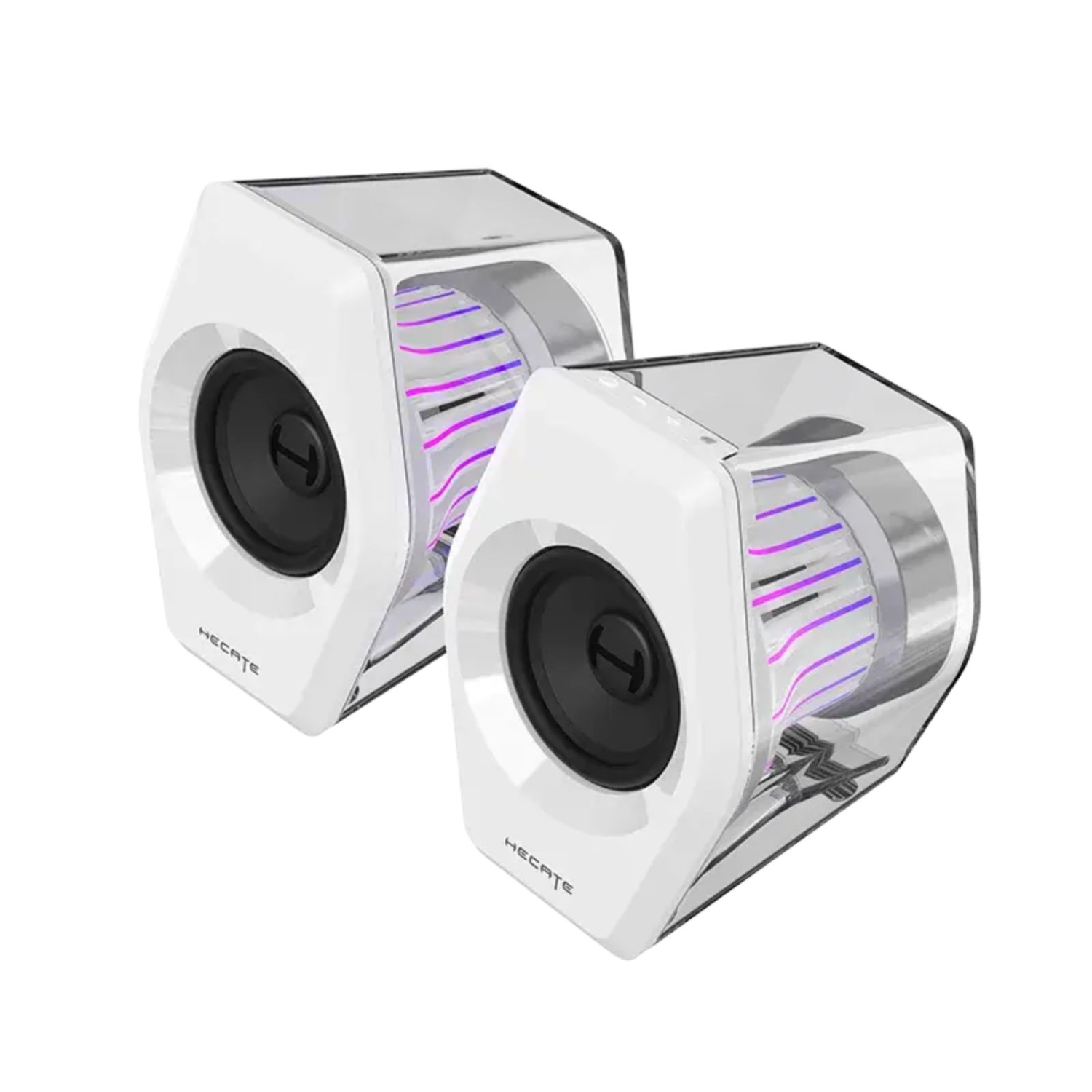 Edifier G2000 Pro 2.0 RGB Gaming Speakers with 64W Power, Virtual 7.1 Surround Sound - Bluetooth 5.4/USB-C/AUX for PC, PS5, Xbox