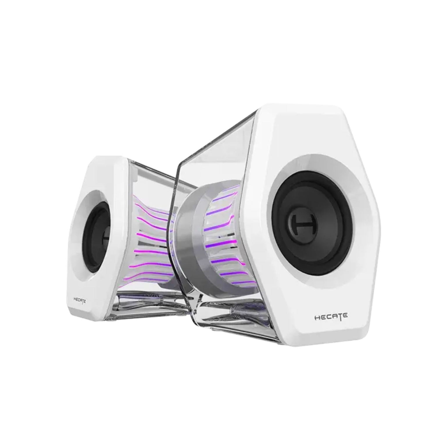 Edifier G2000 Pro 2.0 RGB Gaming Speakers with 64W Power, Virtual 7.1 Surround Sound - Bluetooth 5.4/USB-C/AUX for PC, PS5, Xbox