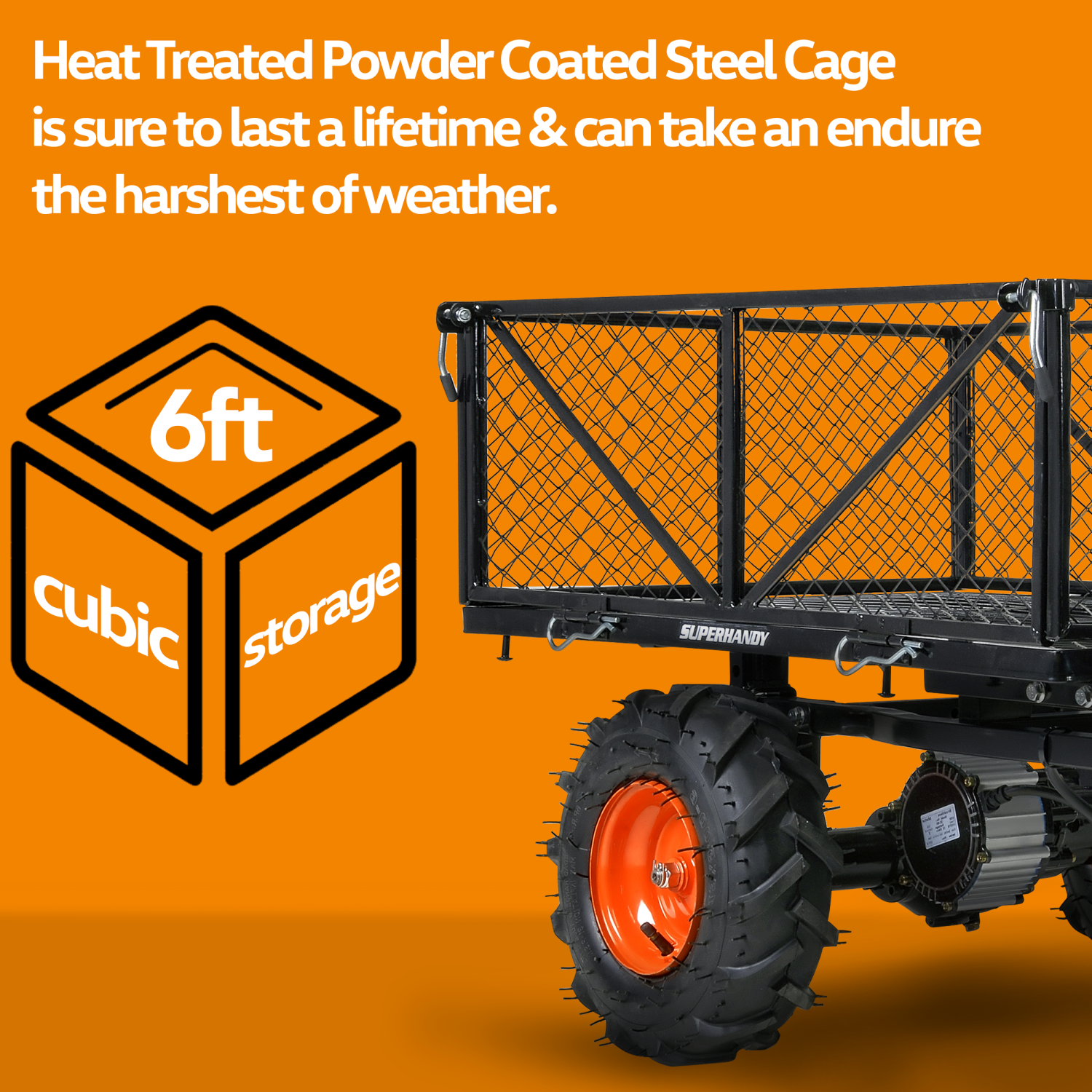 SuperHandy Utility Service Cart Power Wagon