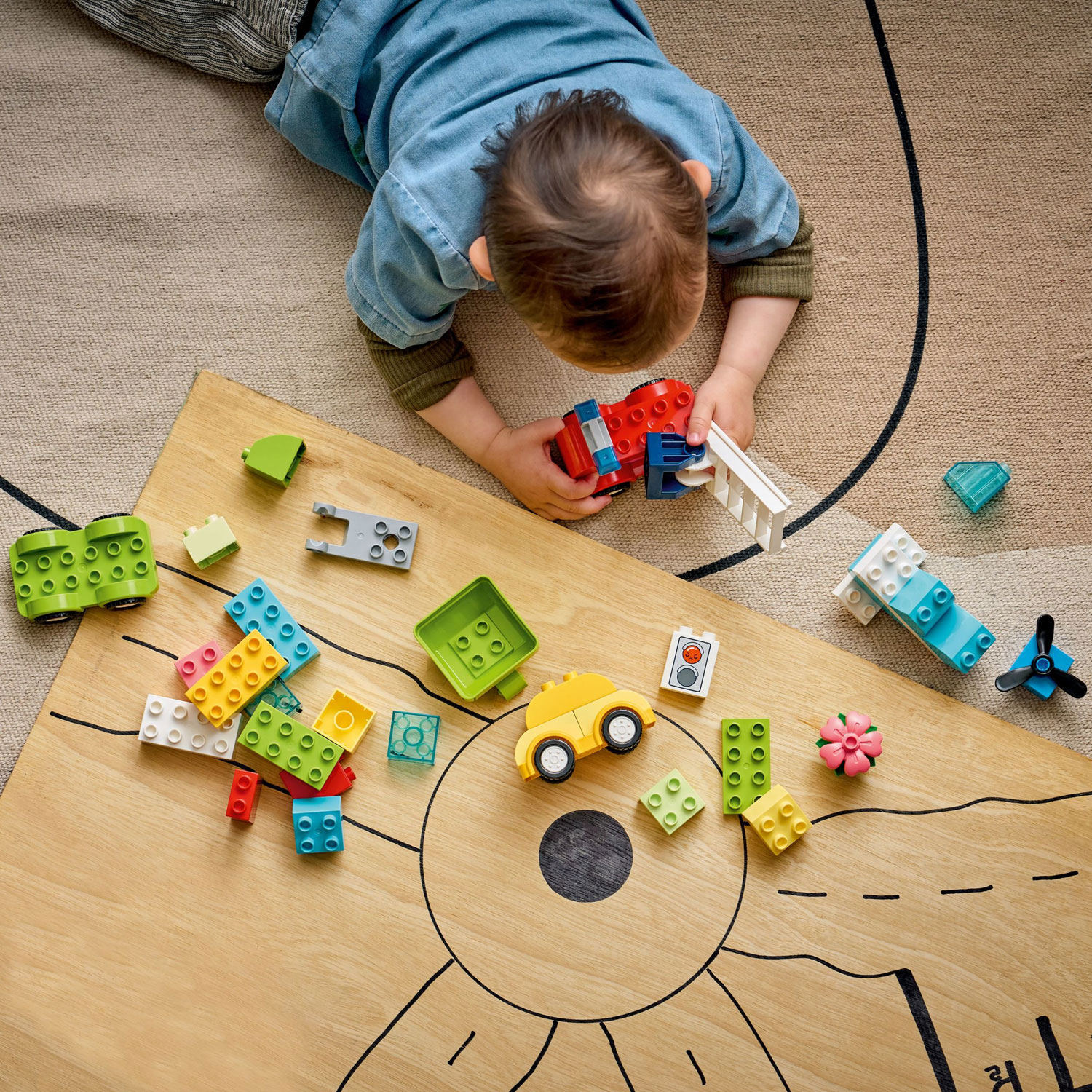 LEGO DUPLO : Les véhicules créatifs - 42 pièces