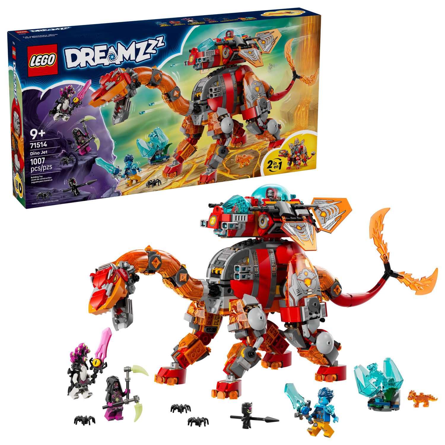 LEGO DREAMZzz : Le vaisseau dino - 1007 pièces