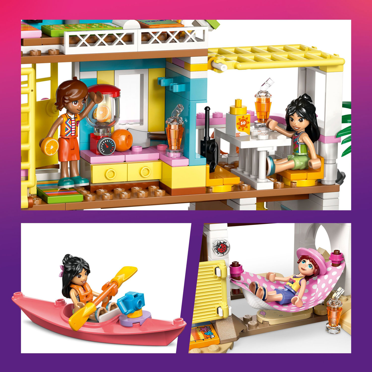 LEGO Friends: Beach House with Seals - 400 Pieces
