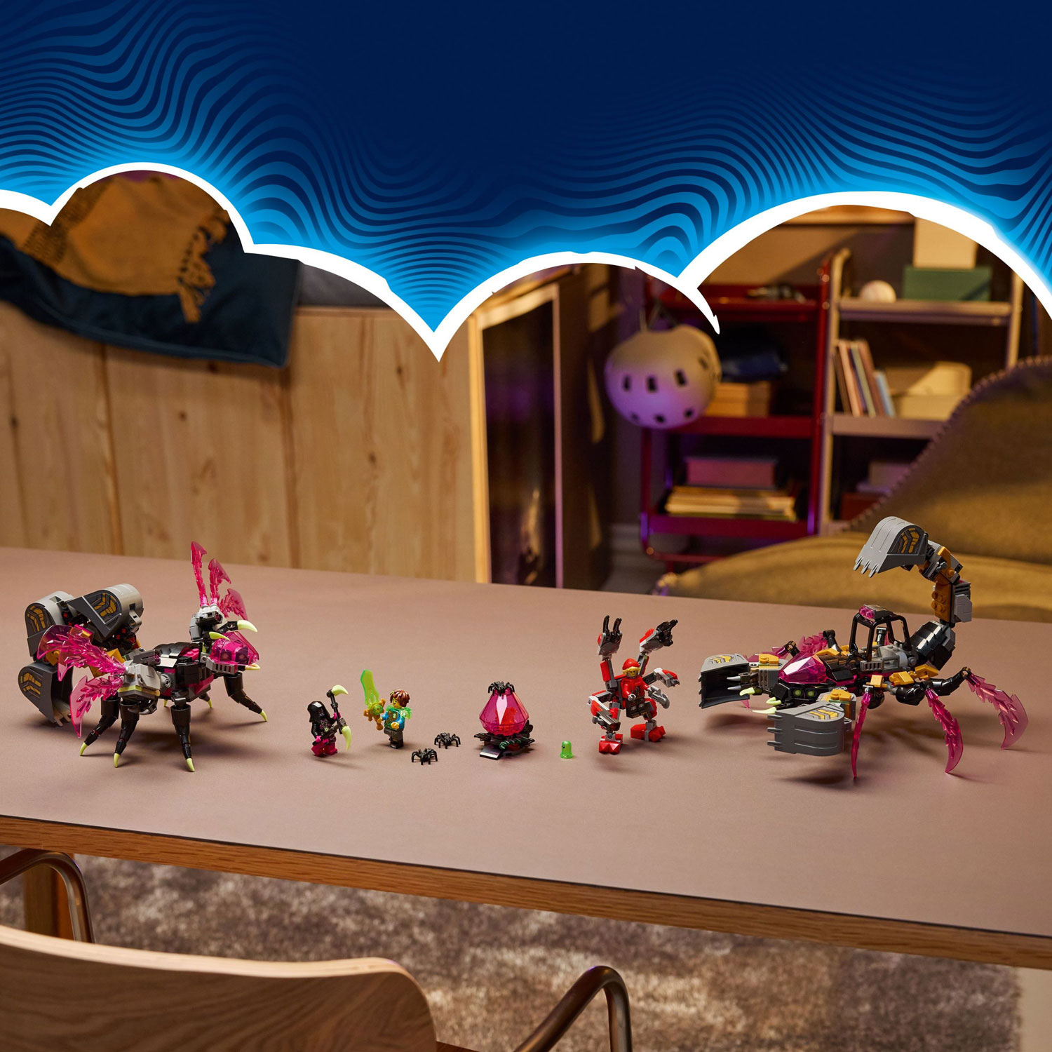 LEGO DREAMZzz : La pelleteuse scorpion des cauchemars - 505 pièces