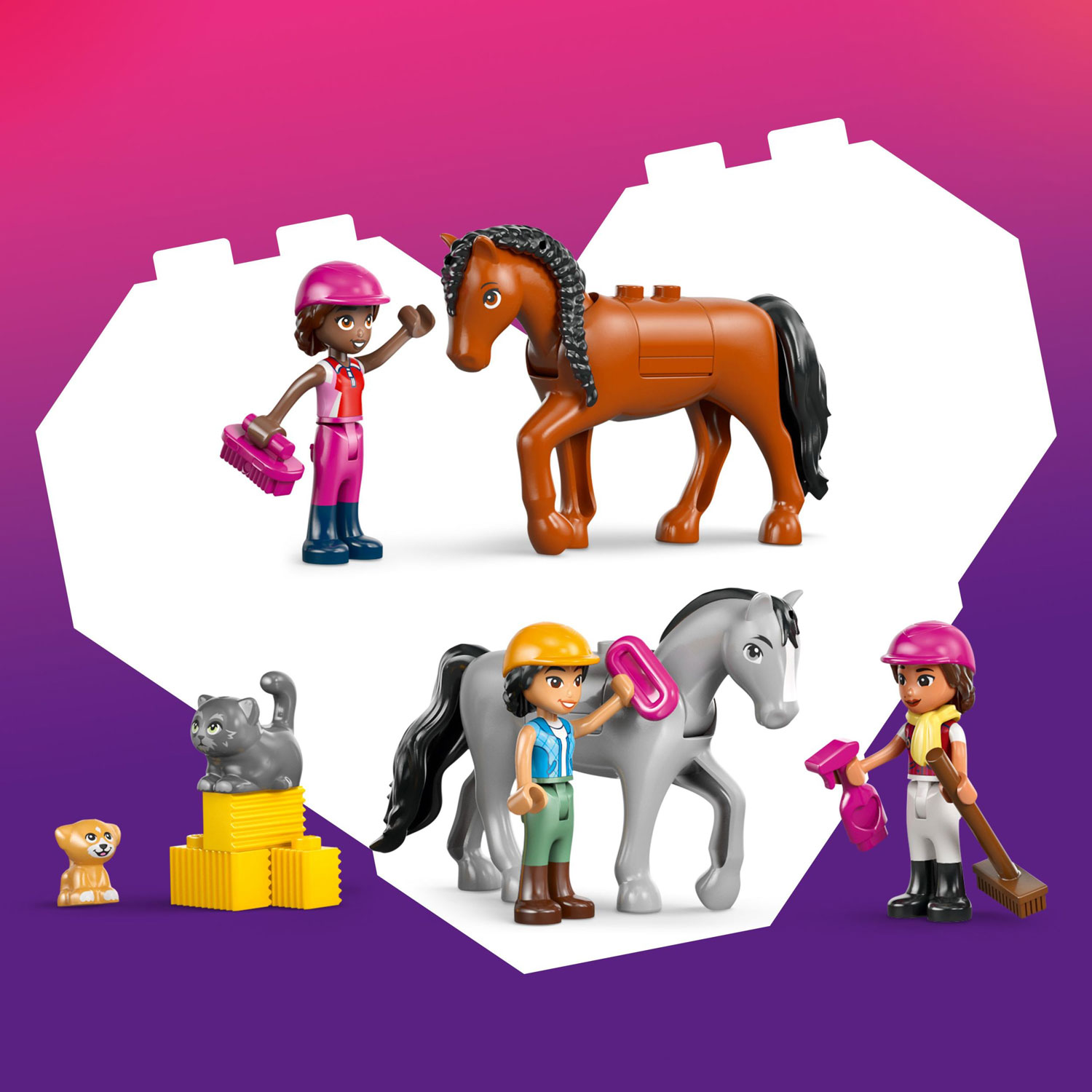 LEGO Friends : L'écurie et l'école d'équitation - 735 pièces