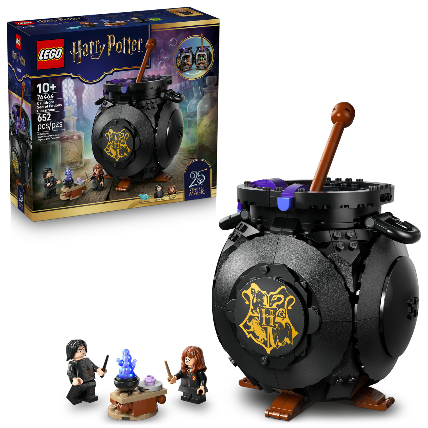LEGO Harry Potter: Le chaudron : la salle secrète du cours de potions - 652 pièces