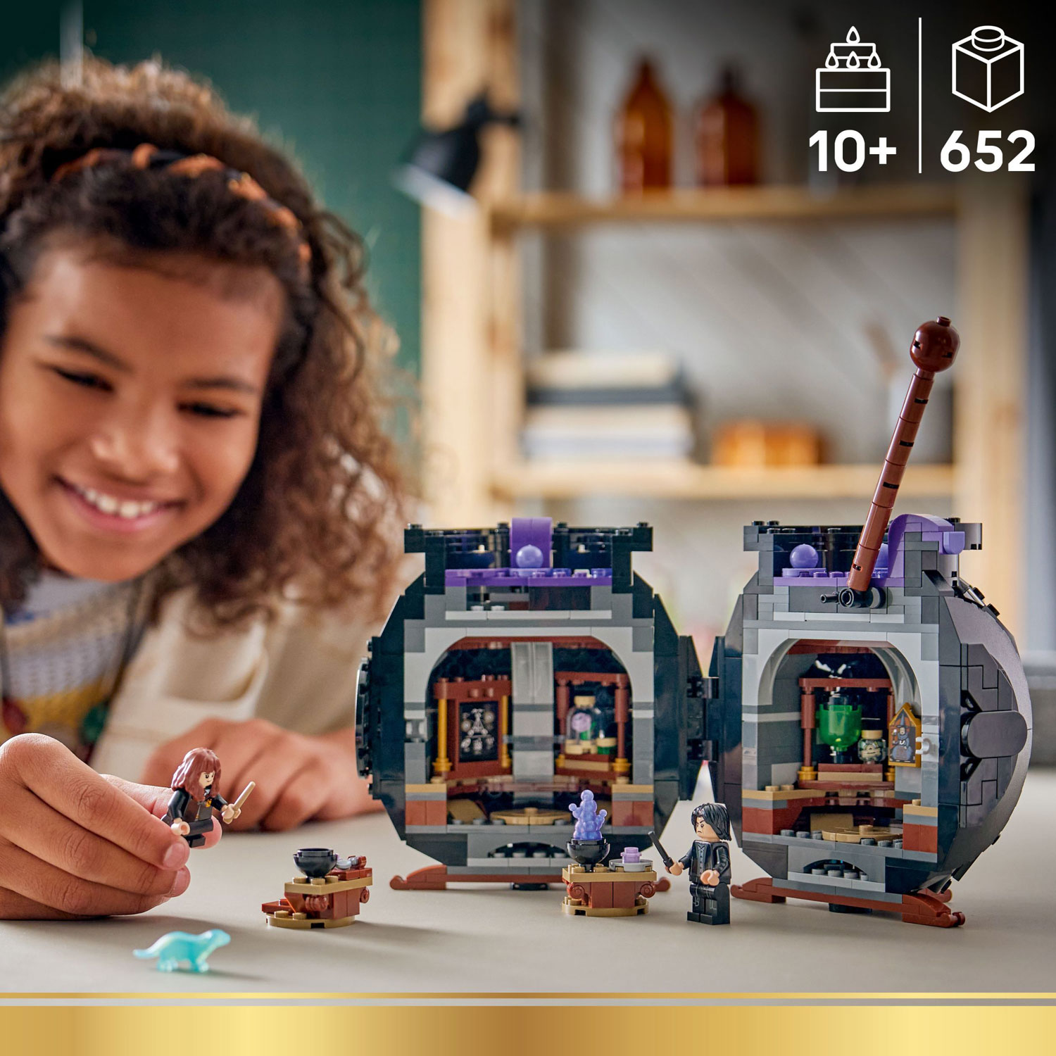 LEGO Harry Potter: Le chaudron : la salle secrète du cours de potions - 652 pièces