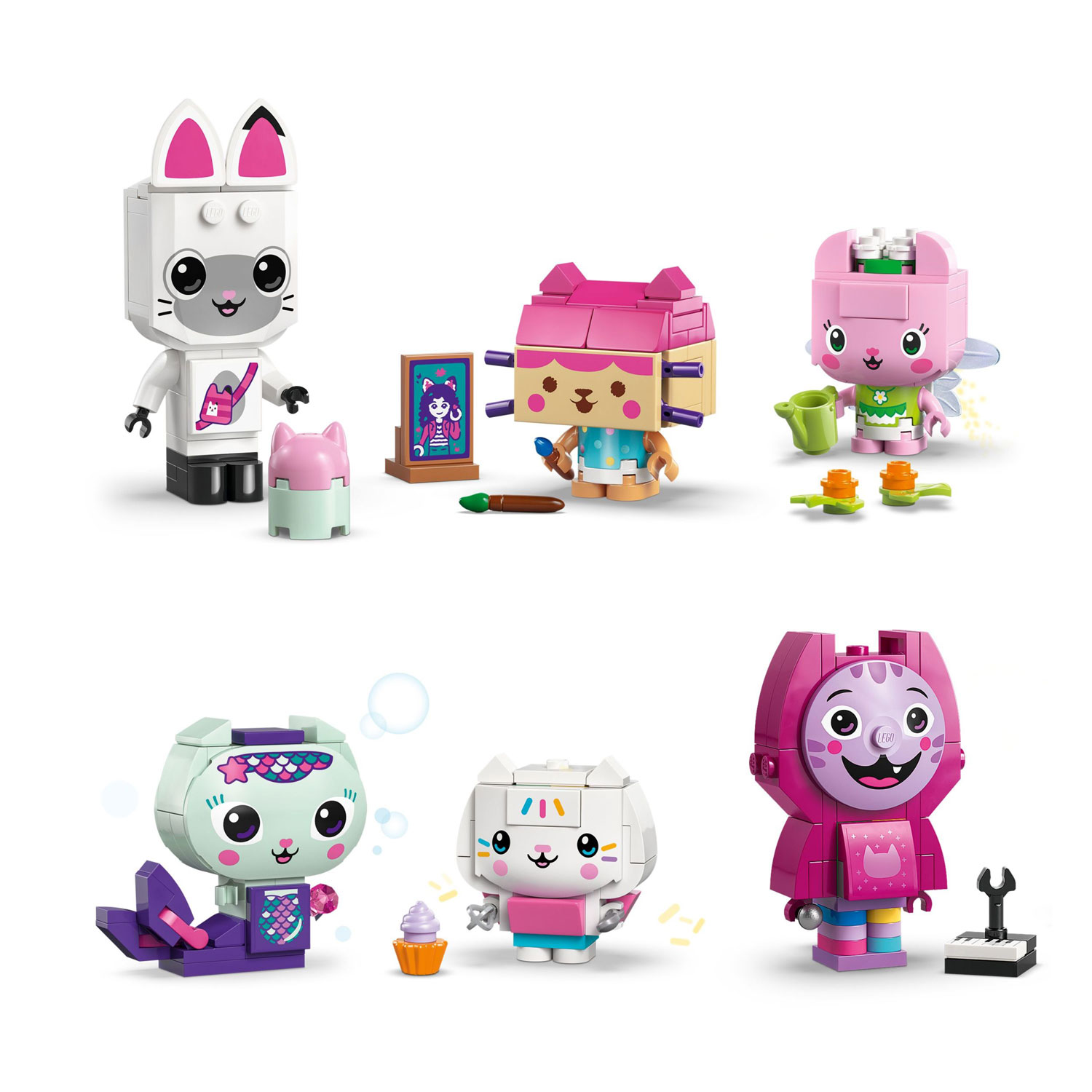 LEGO Gabby's Dollhouse : Les Gabbychats en briques - 324 pièces