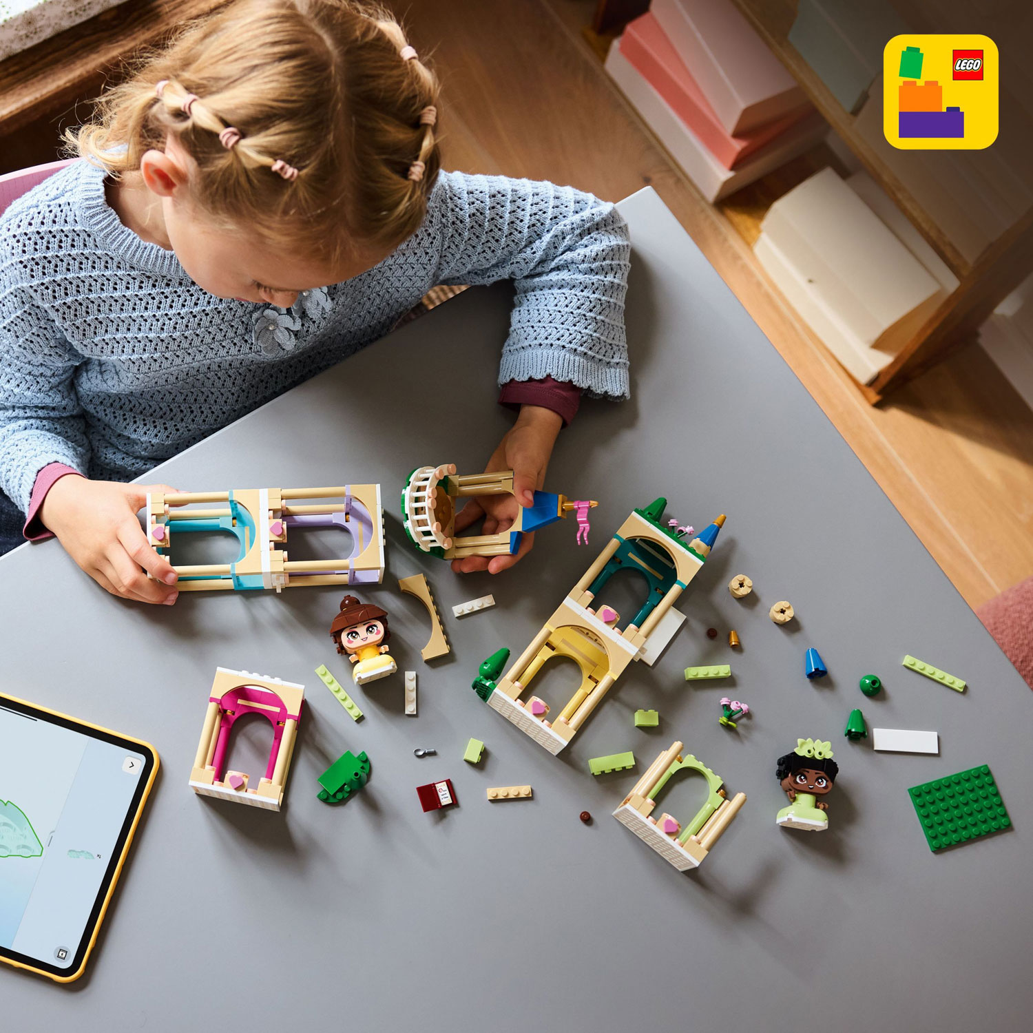 LEGO Disney Princess : Belle et Tiana miniatures avec un château - 358 pièces