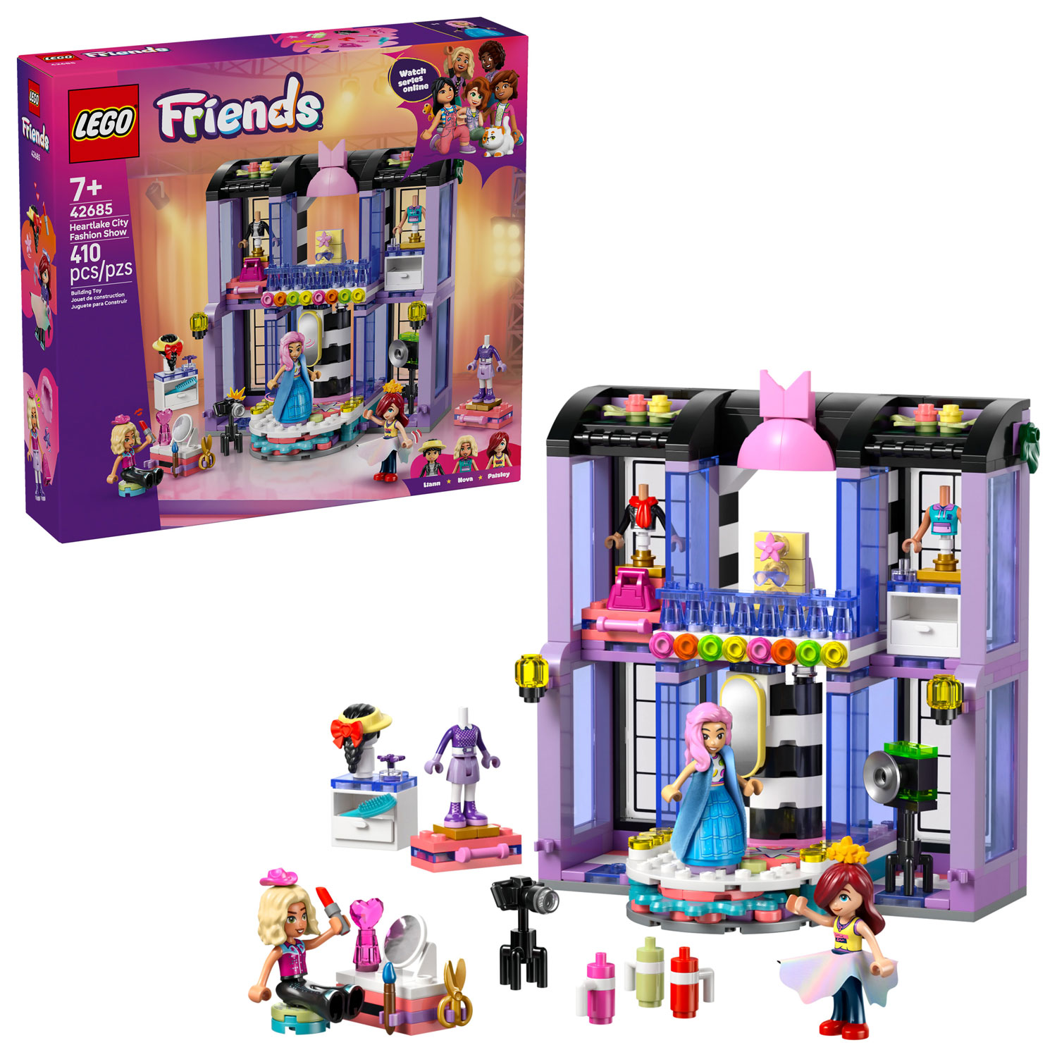 LEGO Friends : Le défilé de mode de Heartlake City - 410 pièces