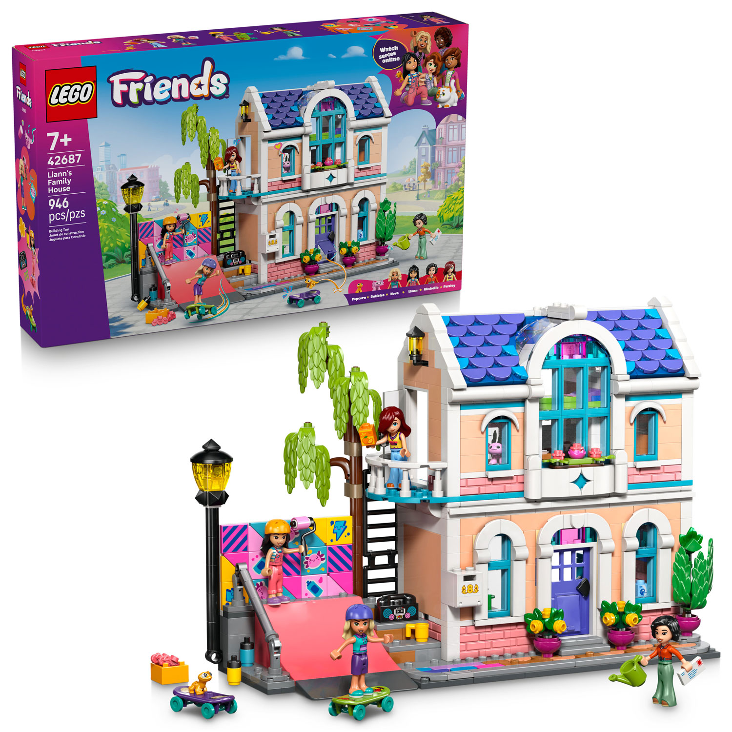 LEGO Friends: Liann's Family House - 946 Pieces