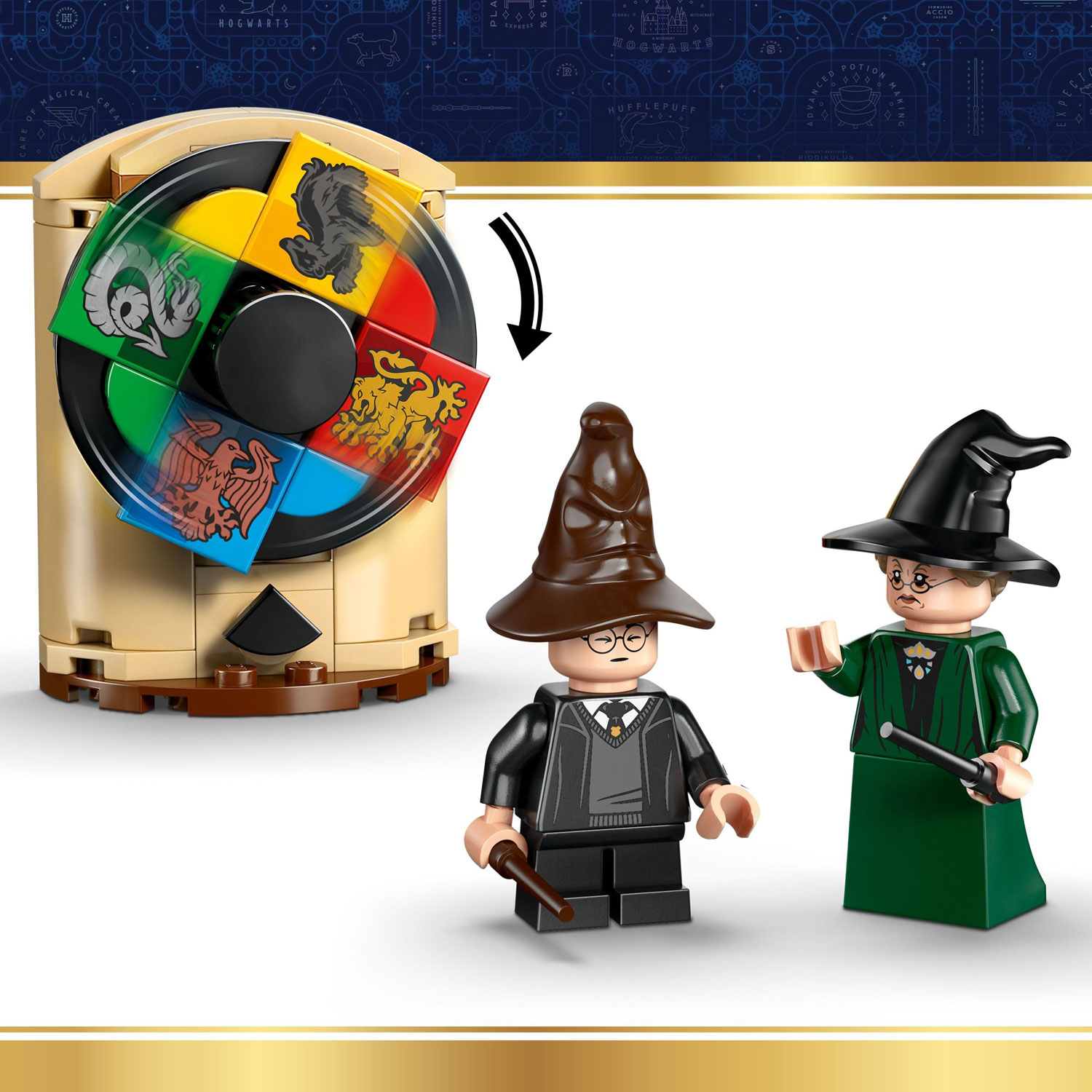 LEGO Harry Potter Le château de Poudlard : la cérémonie du Choixpeau - 124 pièces
