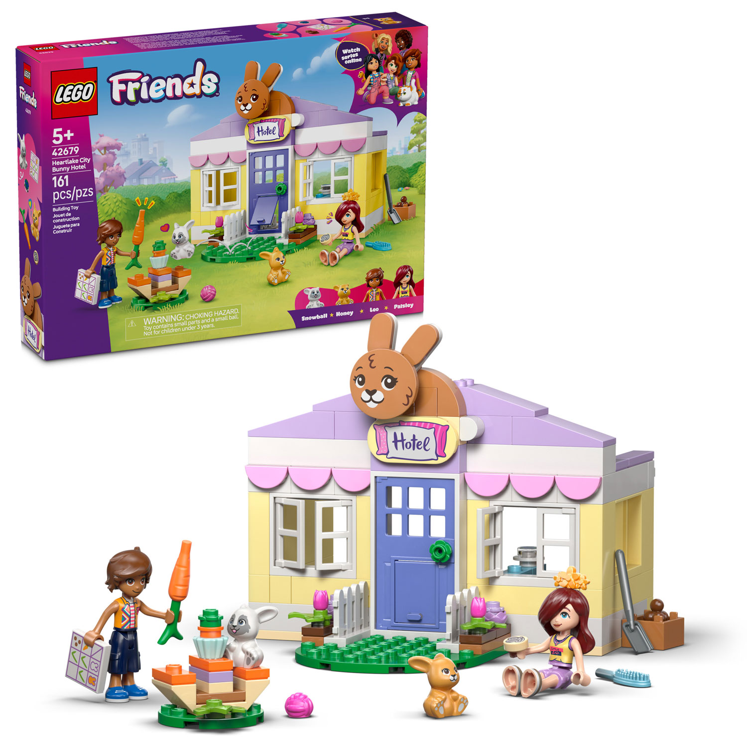 LEGO Friends: Heartlake Hôtel City Bunny - 161 Pièces (42679)