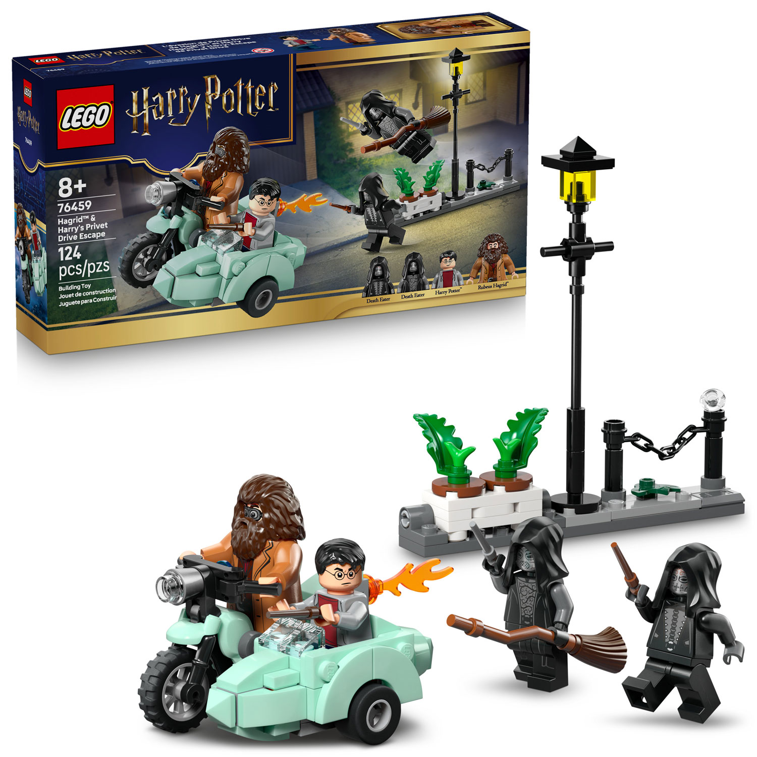 LEGO Harry Potter: L'évasion de Privet Drive de Hagrid et Harry - 124 pièces