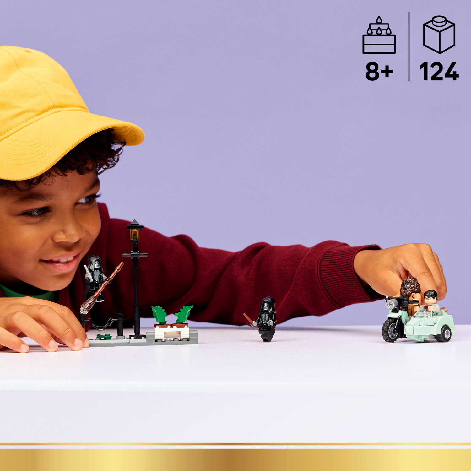 LEGO Harry Potter: L'évasion de Privet Drive de Hagrid et Harry - 124 pièces