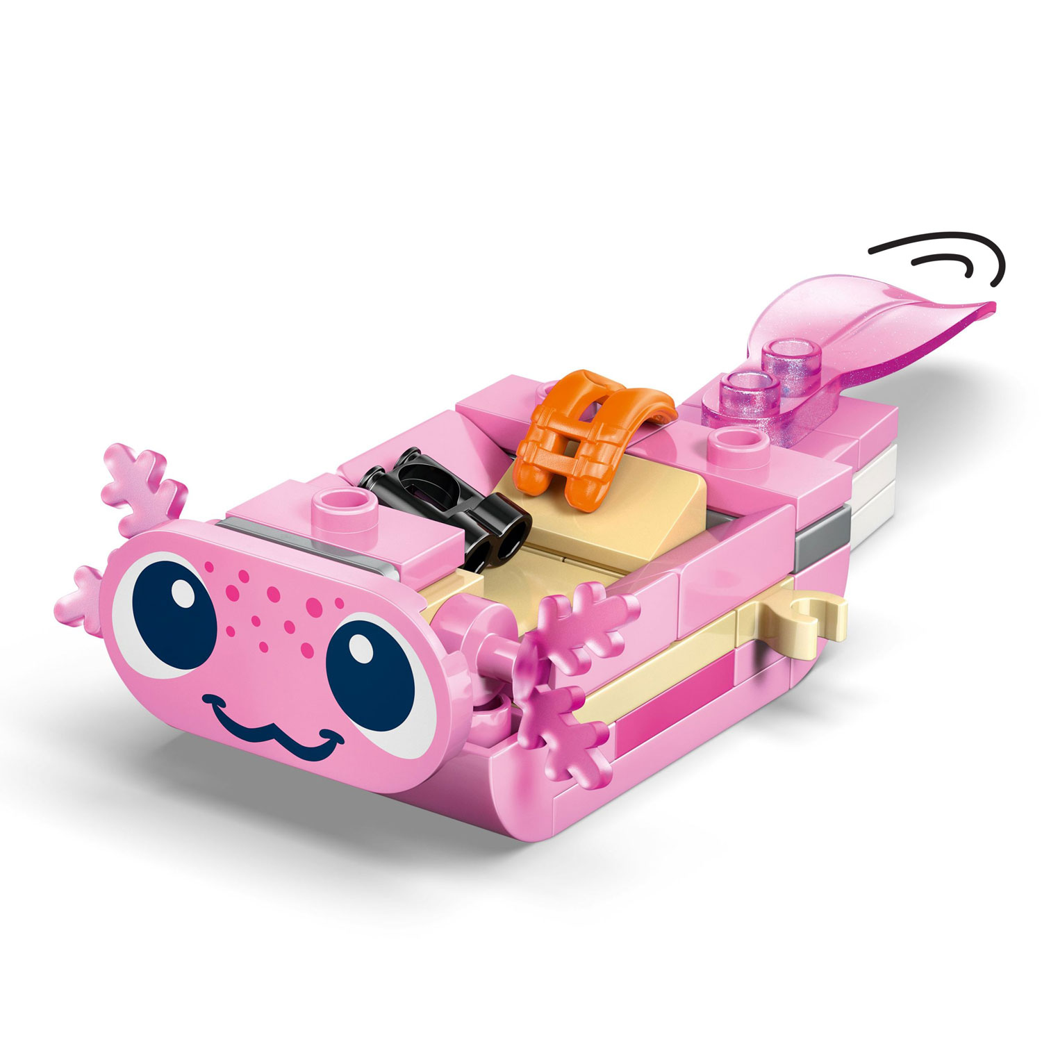LEGO Friends : Le bateau d'aventure axolotl - 95 pièces