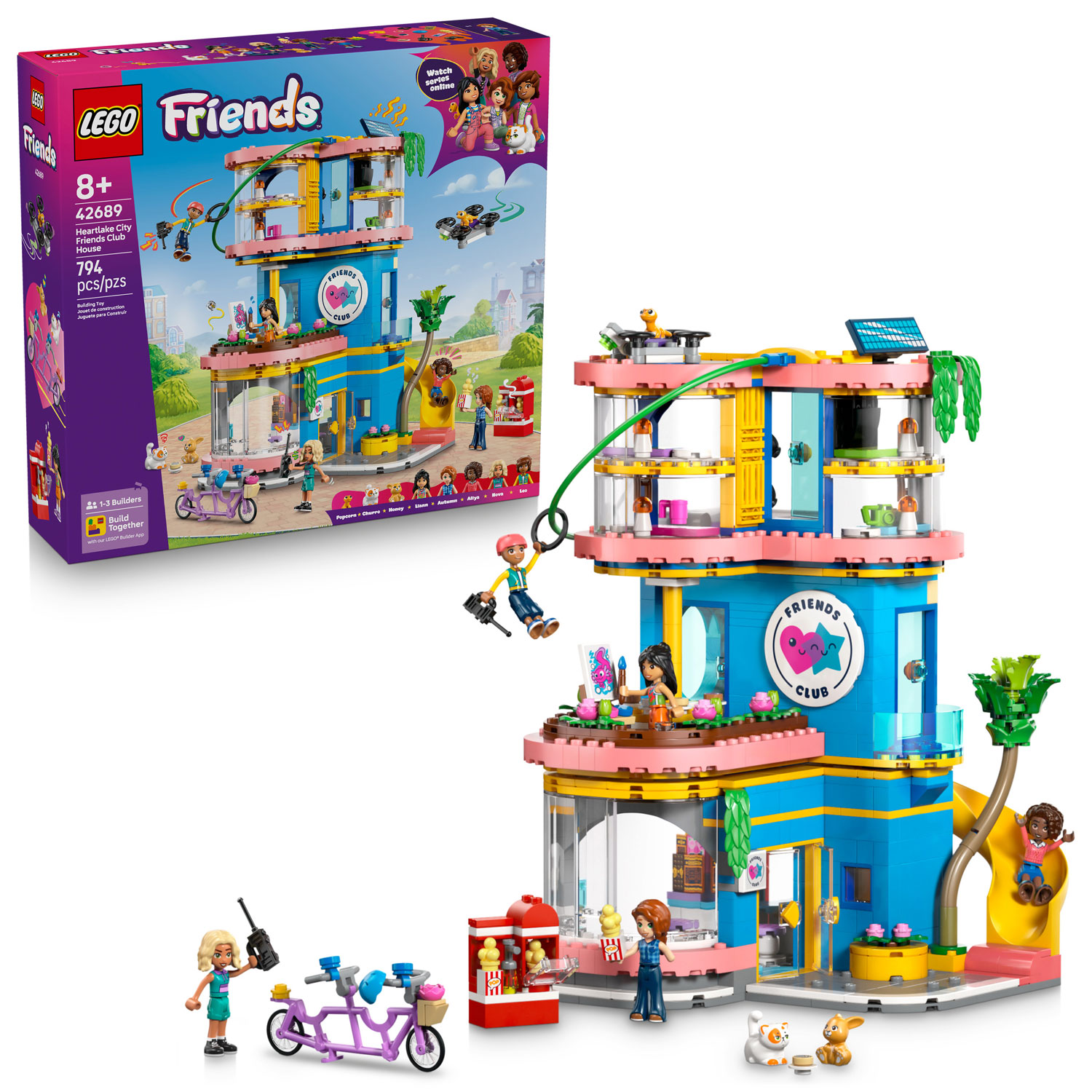 LEGO Friends : Le pavillon de l'amitié de Heartlake City - 794 pièces