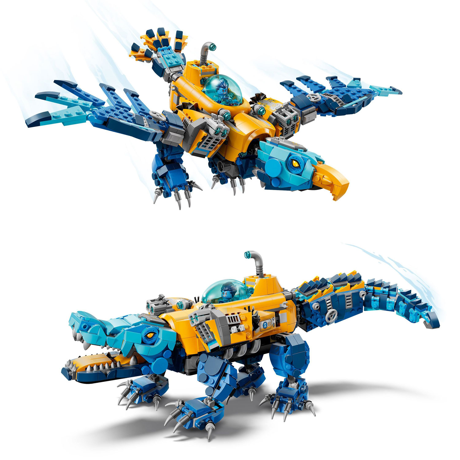 LEGO DREAMZzz : Le sous-marin crocodile - 1107 pièces