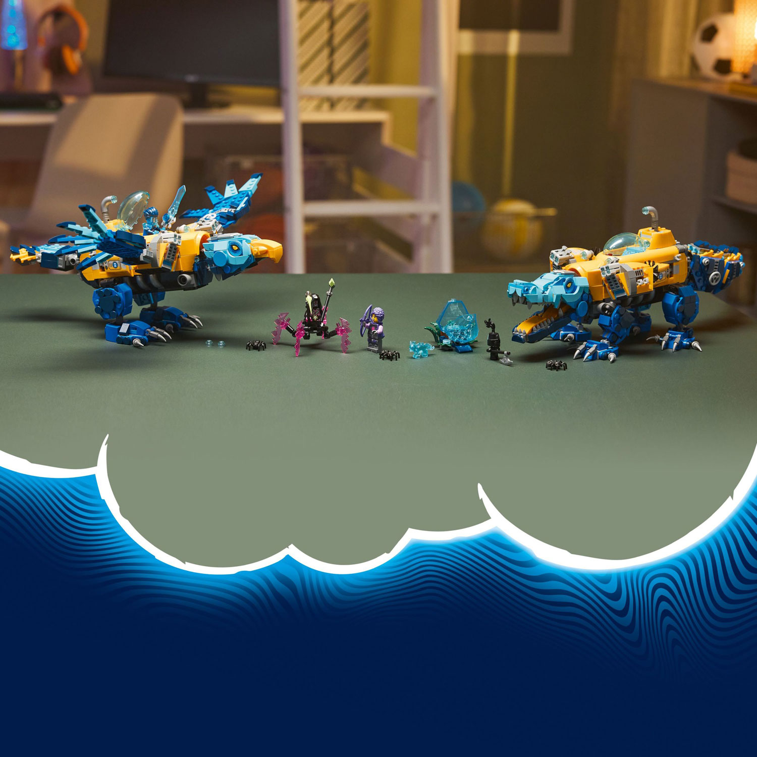 LEGO DREAMZzz : Le sous-marin crocodile - 1107 pièces