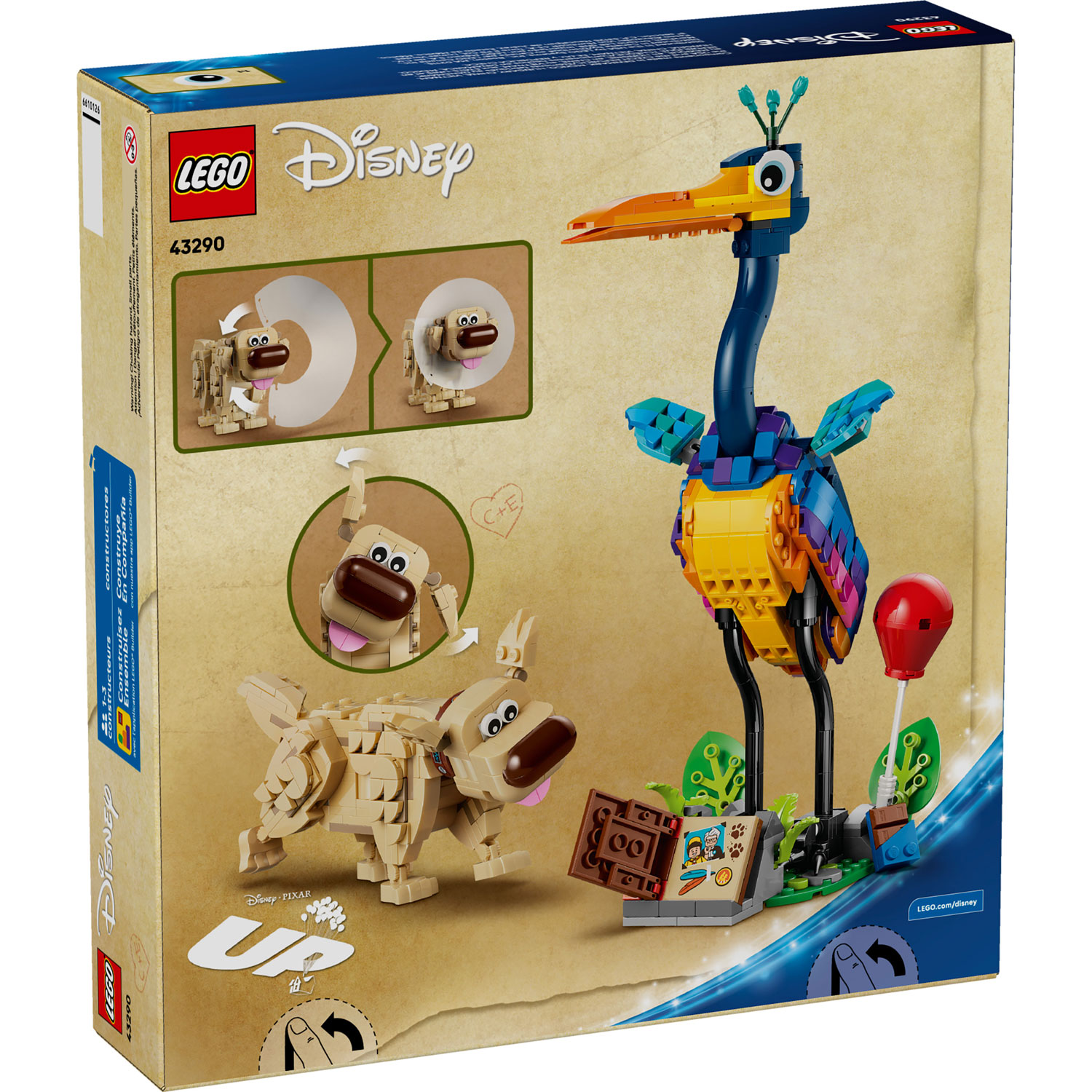 LEGO Disney Pixar : Kevin et Doug - 628 pièces