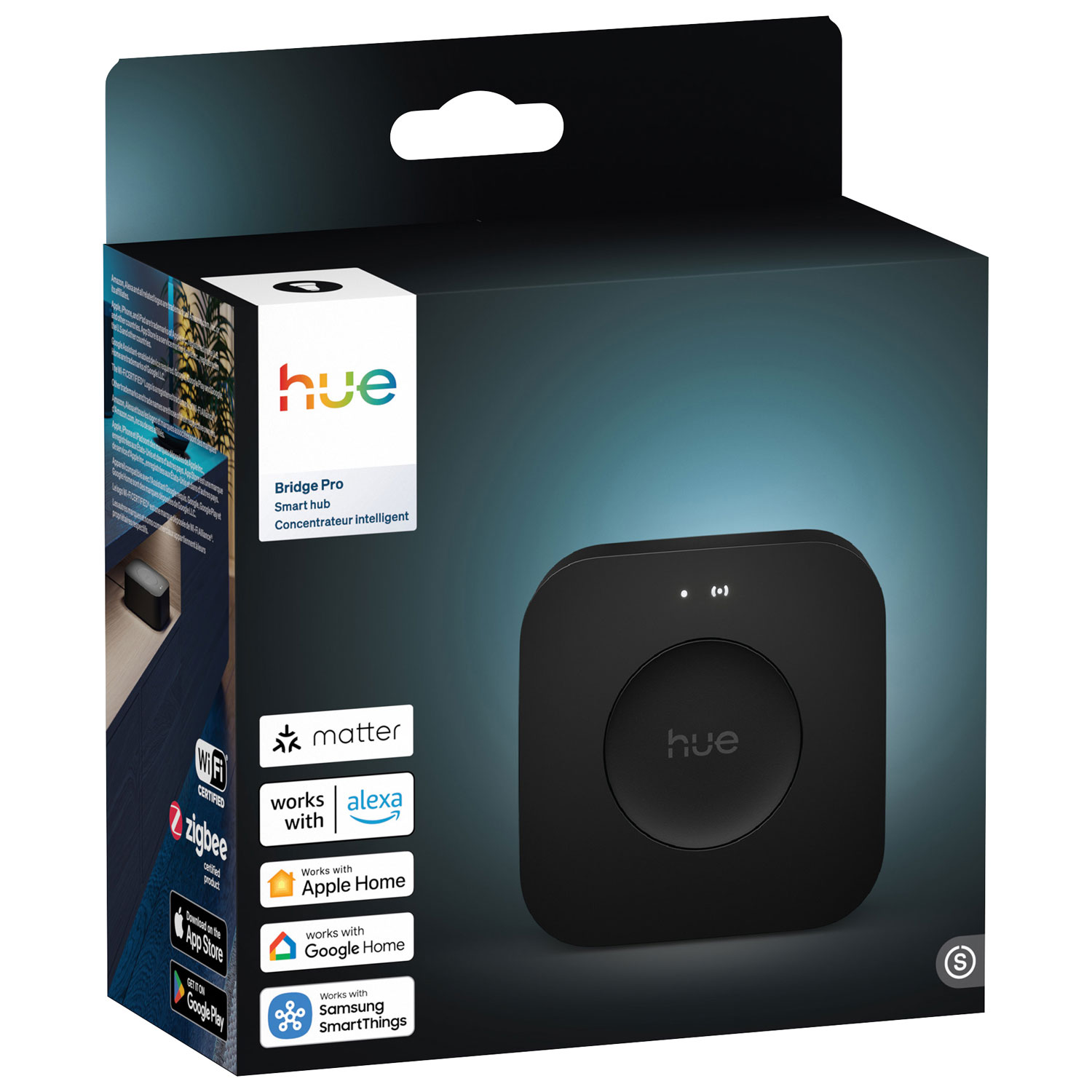 Concentrateur intelligent Hue Bridge Pro de Philips