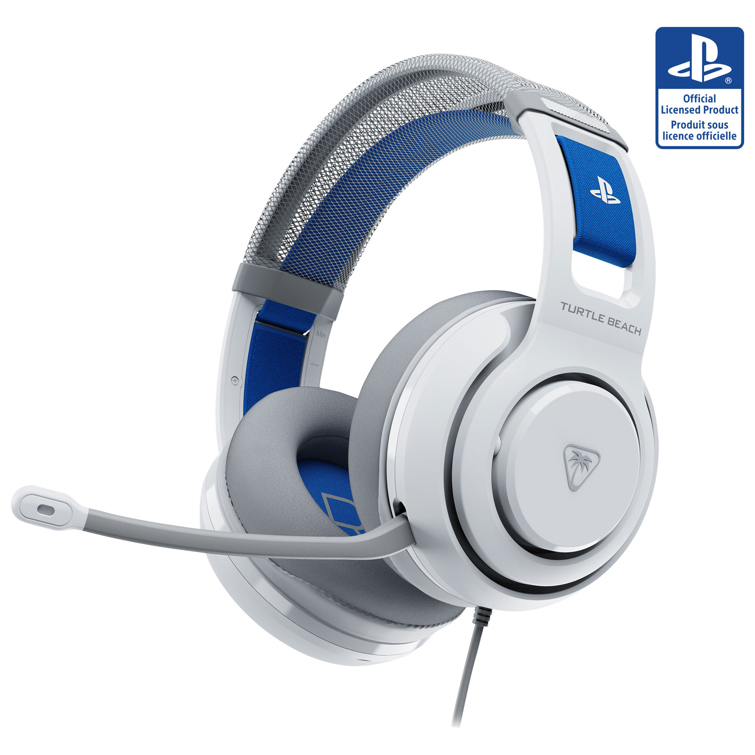 Casque de jeu avec fil Atlas 200 de Turtle Beach pour PlayStation - Blanc