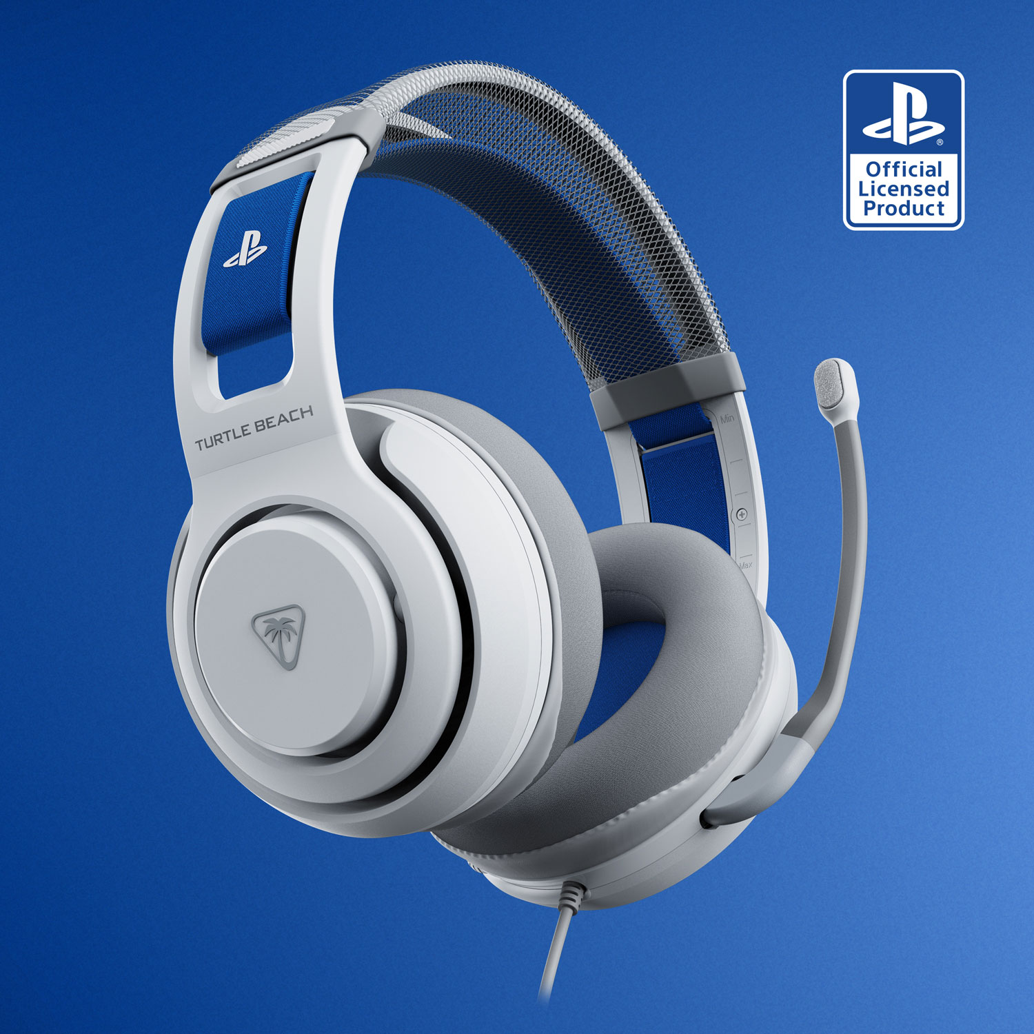 Casque de jeu avec fil Atlas 200 de Turtle Beach pour PlayStation - Blanc