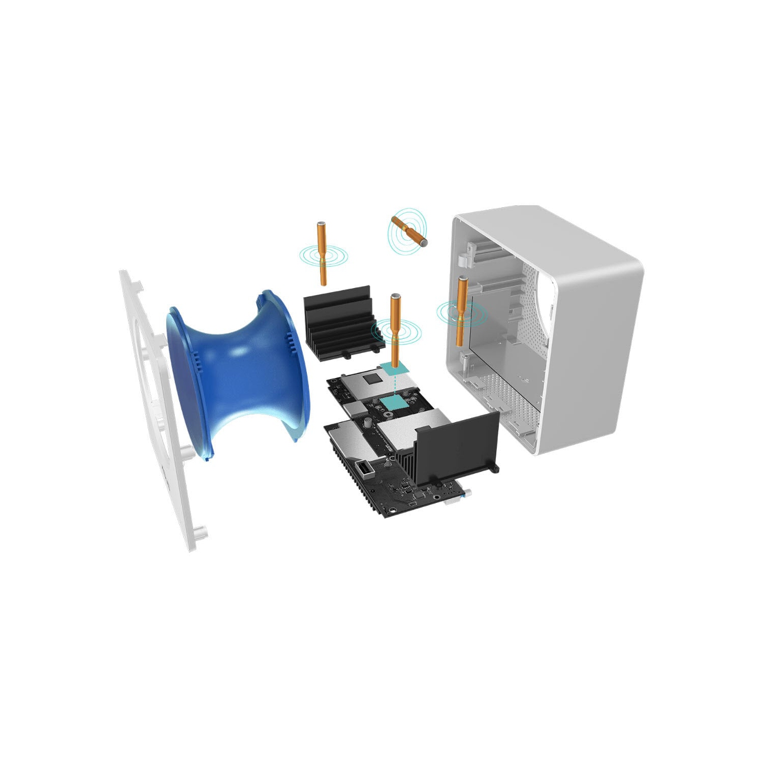 Remis à neuf - Routeur sans fil bibande Blue Cave/CA AC2600 d'Asus pour maison intelligente