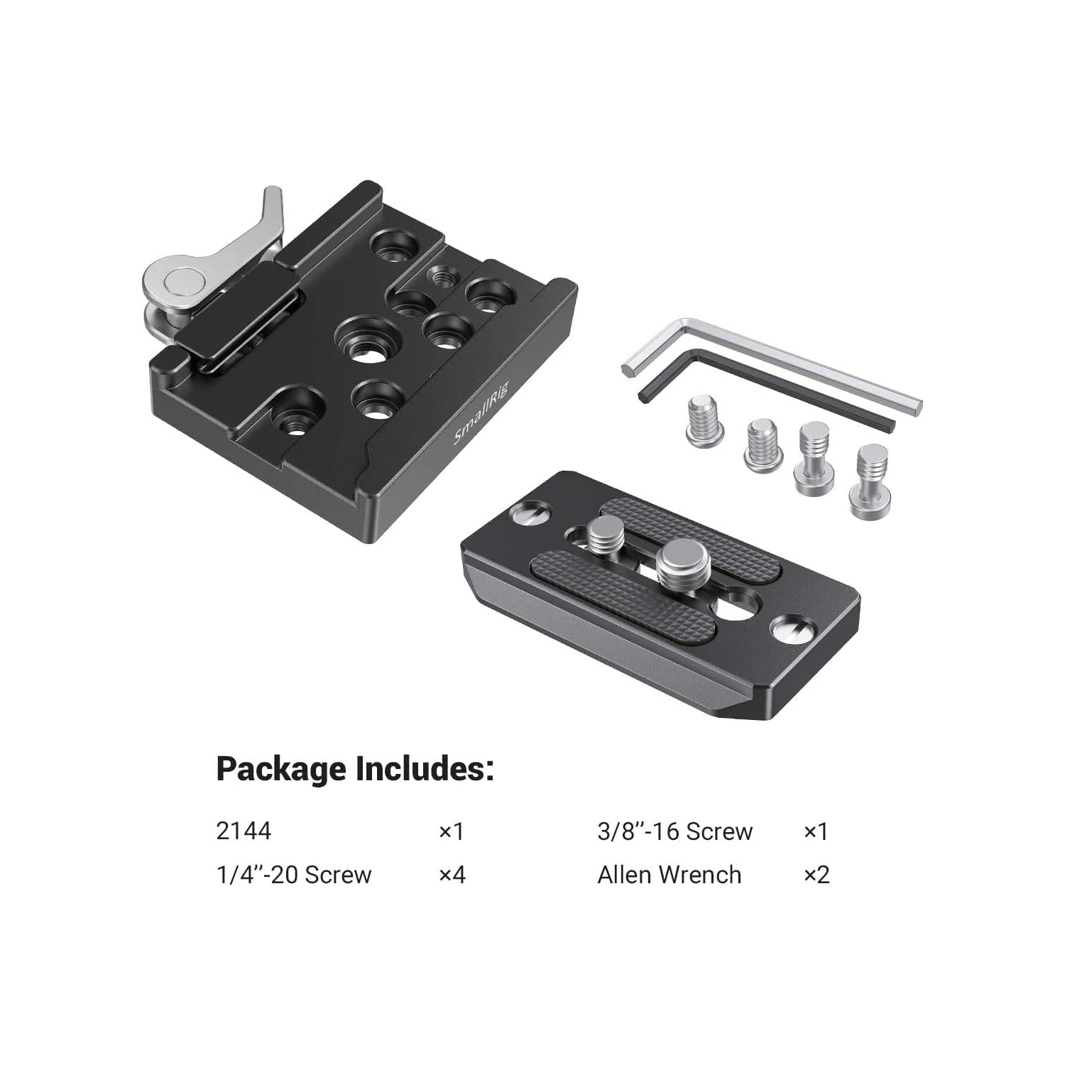 SmallRig Quick Release Clamp and Plate - 2144B