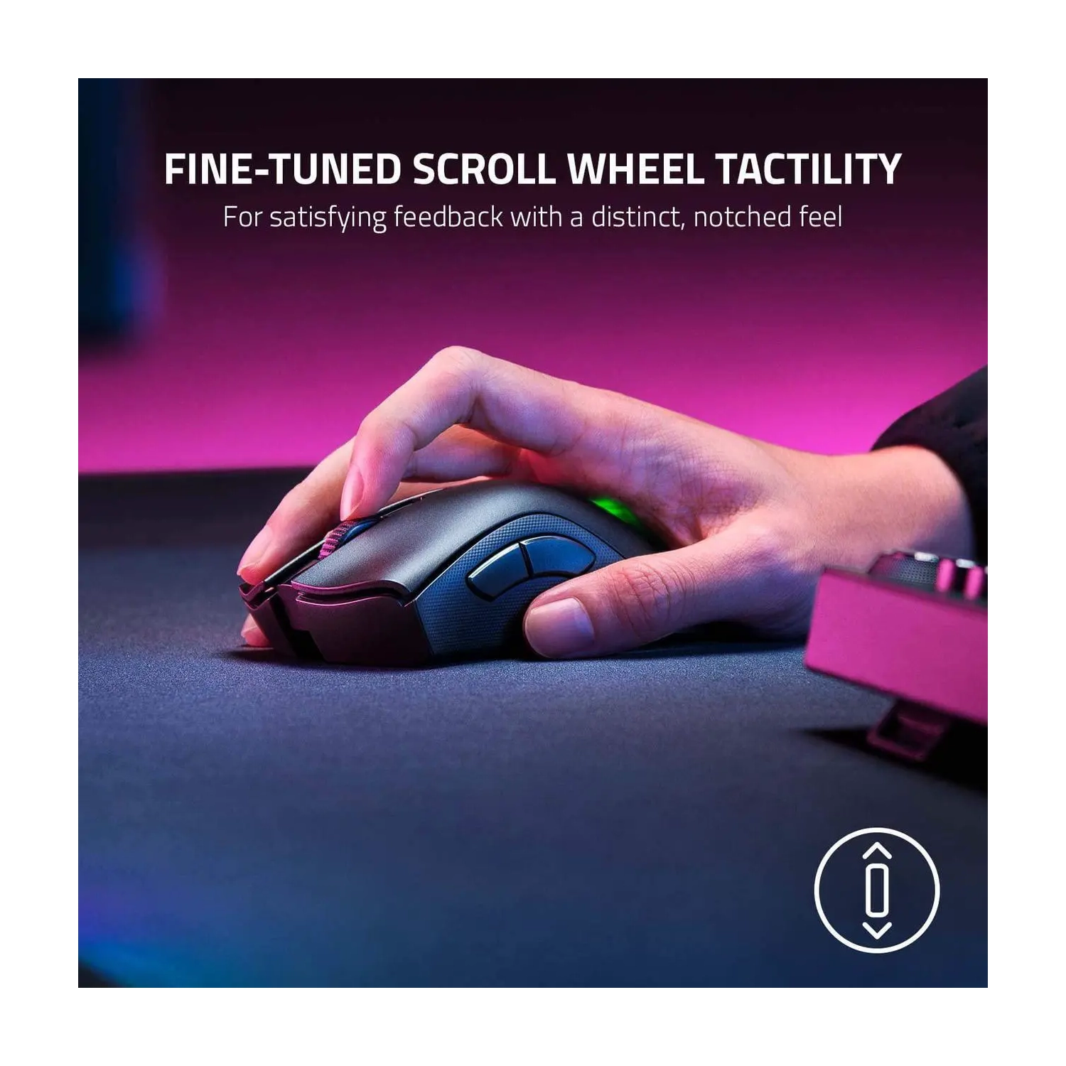 Razer DeathAdder V2 Pro Wireless Optical Gaming Mouse Best-in-Class Ergonomics- Classic Black- Open Box