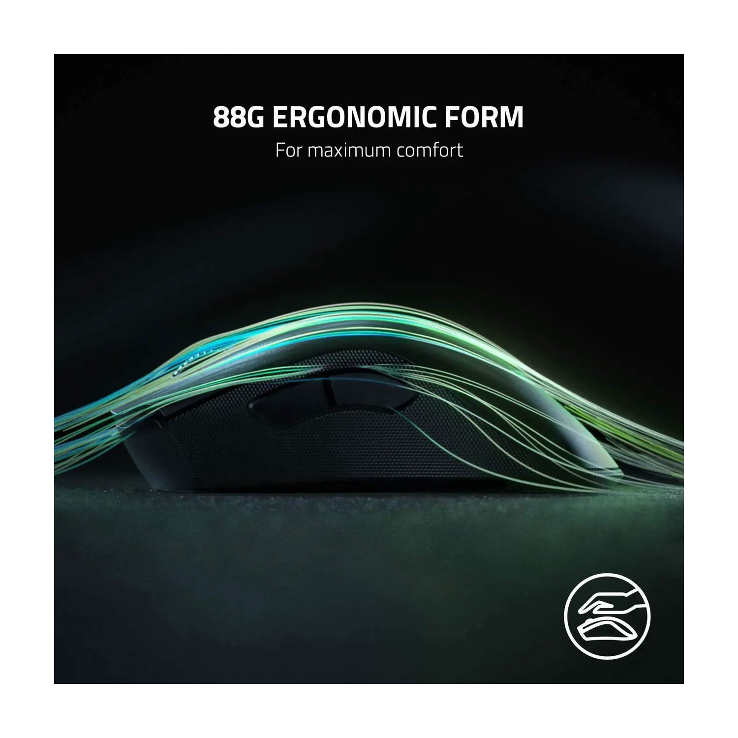 Razer DeathAdder V2 Pro Wireless Optical Gaming Mouse Best-in-Class Ergonomics- Classic Black- Open Box