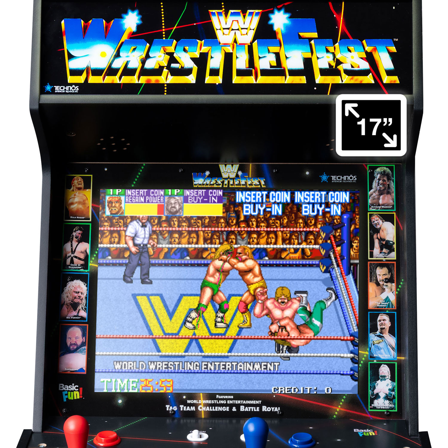 Borne d'arcade WWE Ultra Series Classics de Basic Fun