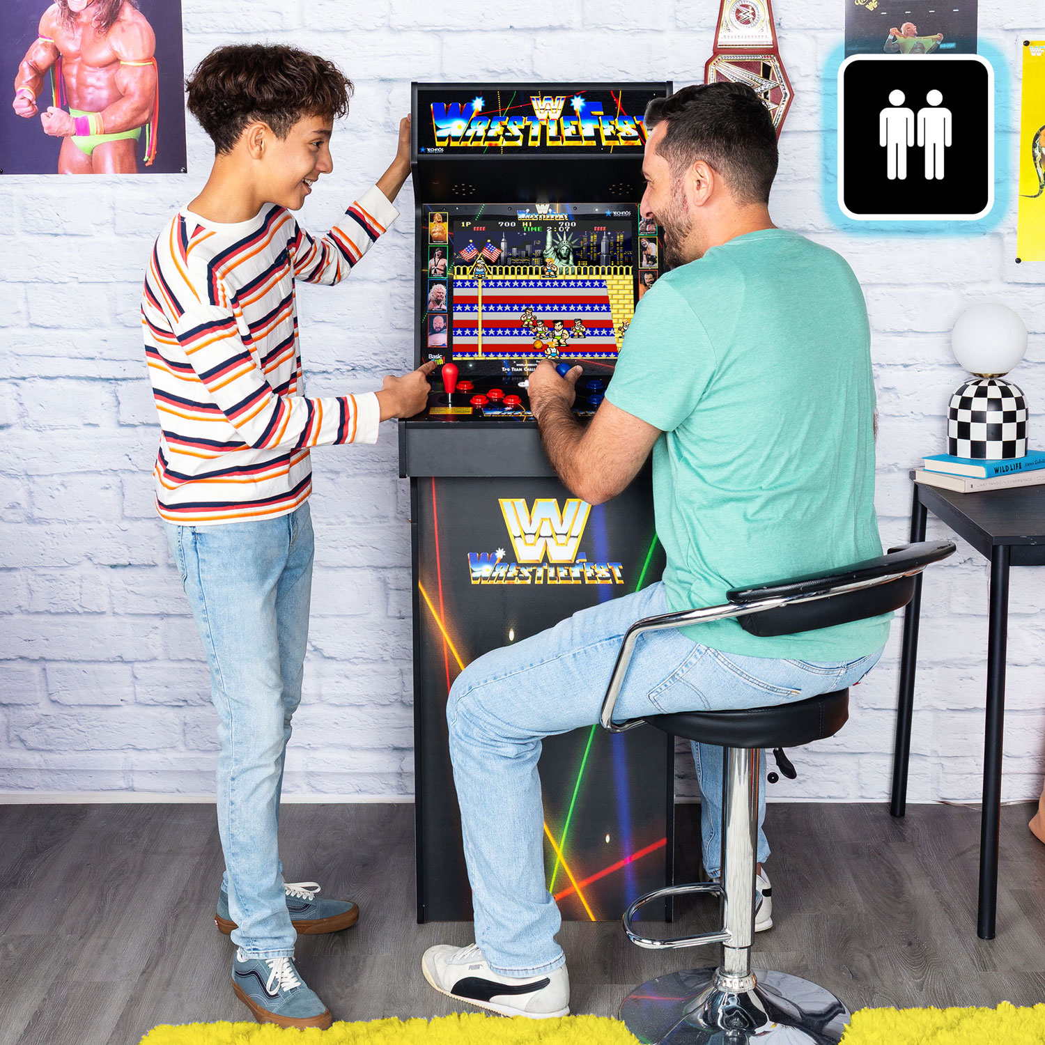 Borne d'arcade WWE Ultra Series Classics de Basic Fun