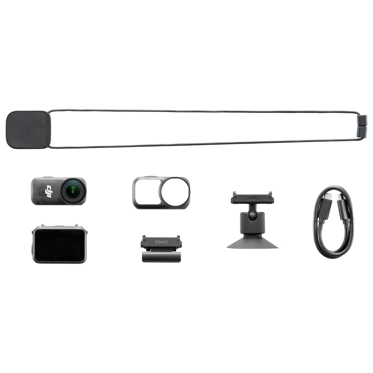 Ensemble caméra d'action 4K étanche 128 Go Osmo Nano de DJI