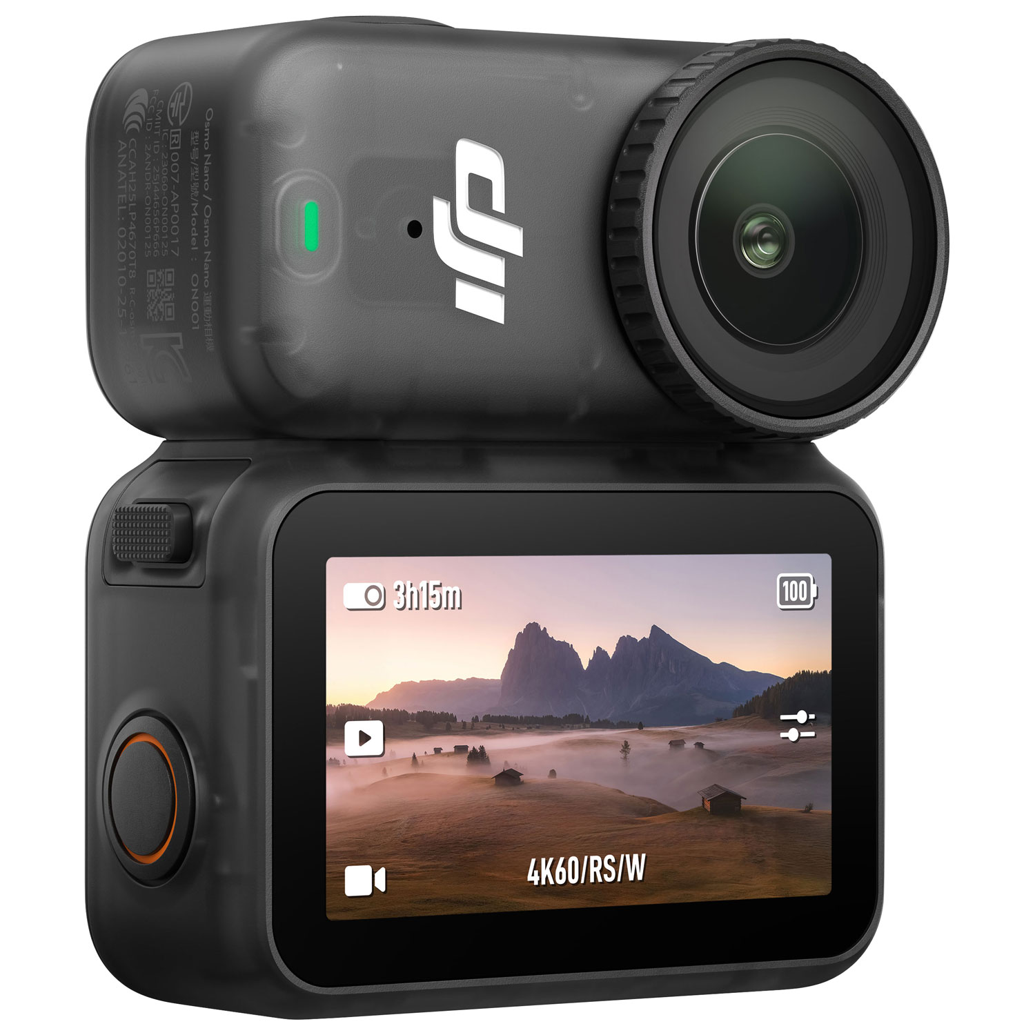 DJI Osmo Nano 64GB Waterproof 4K Action Camera