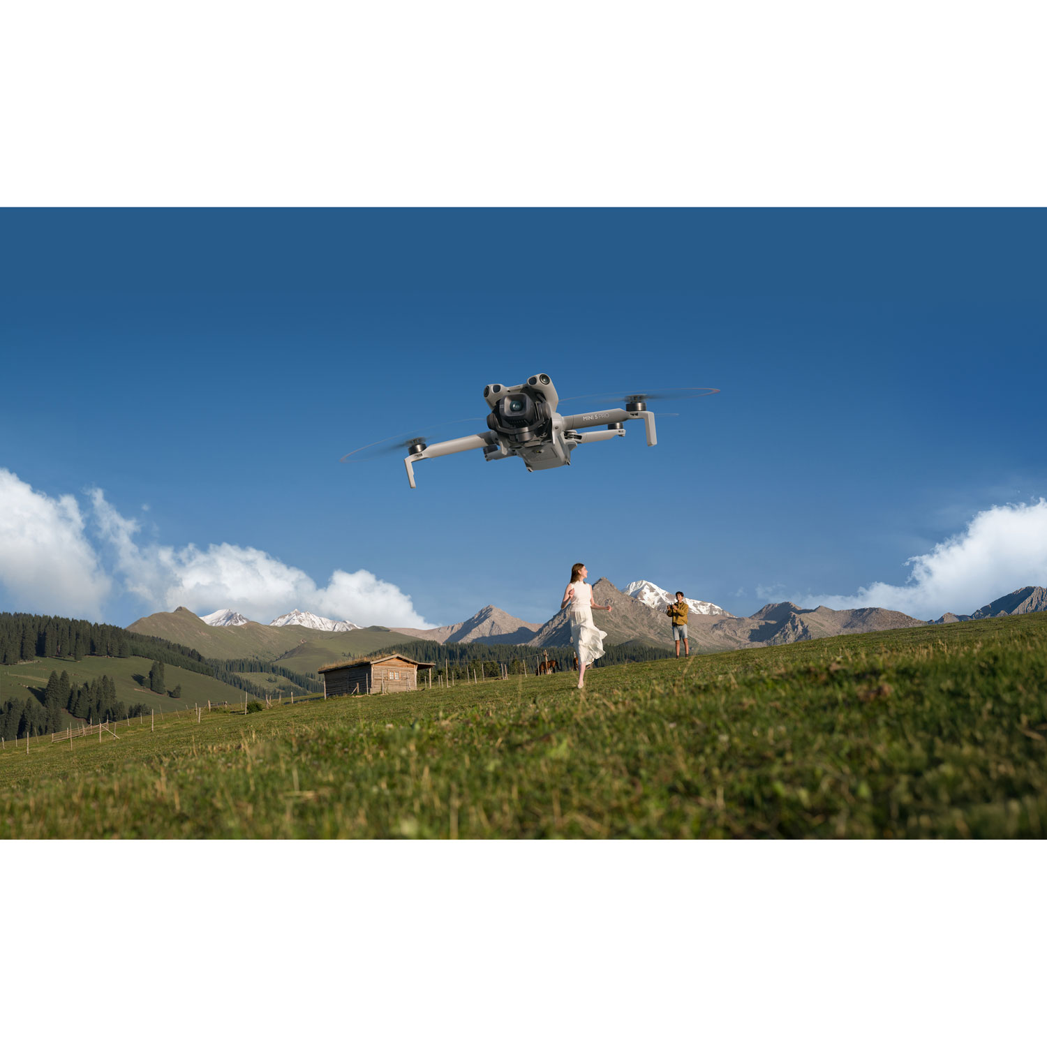 DJI Mini 5 Pro Quadcopter Drone Fly More Combo Plus with Remote Control - Grey