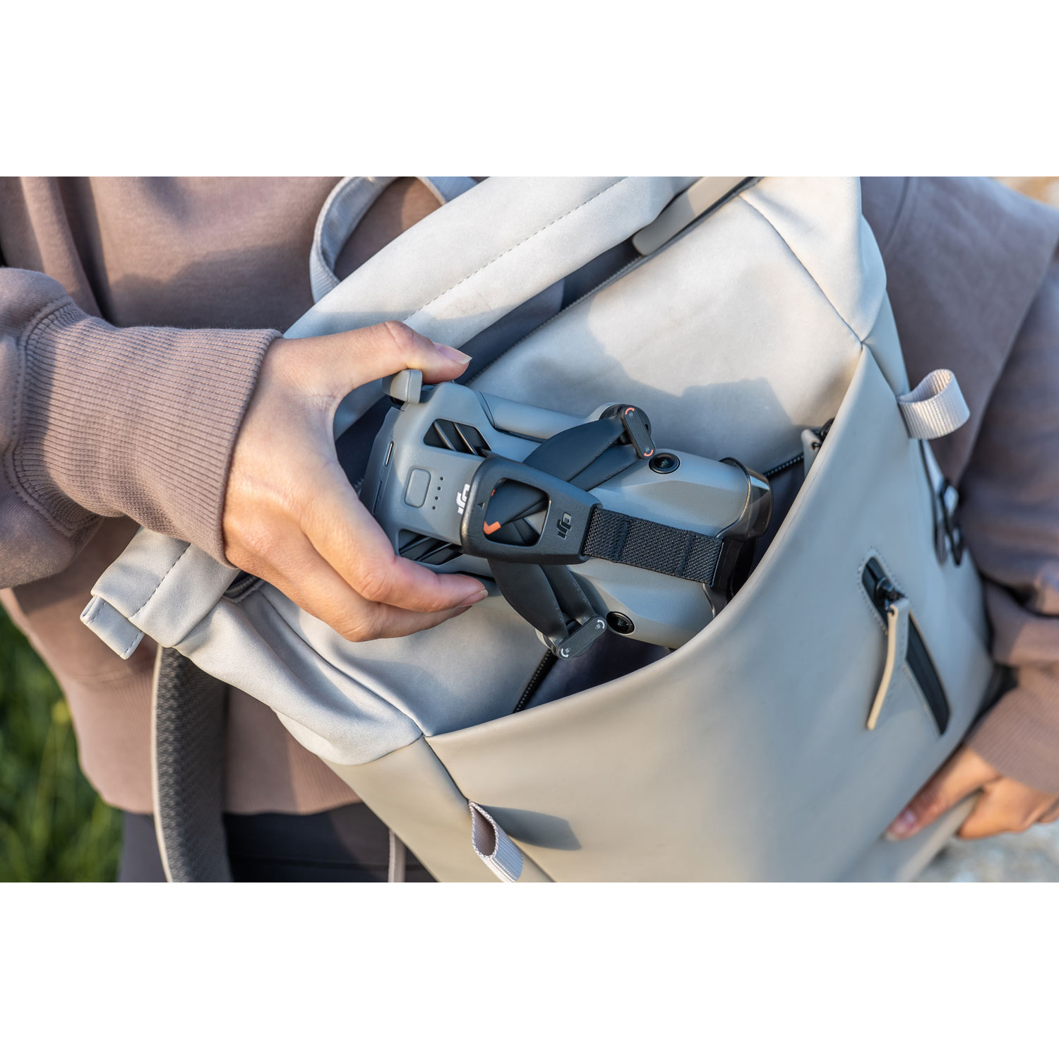 DJI Mini 5 Pro Quadcopter Drone Fly More Combo Plus with Remote Control - Grey