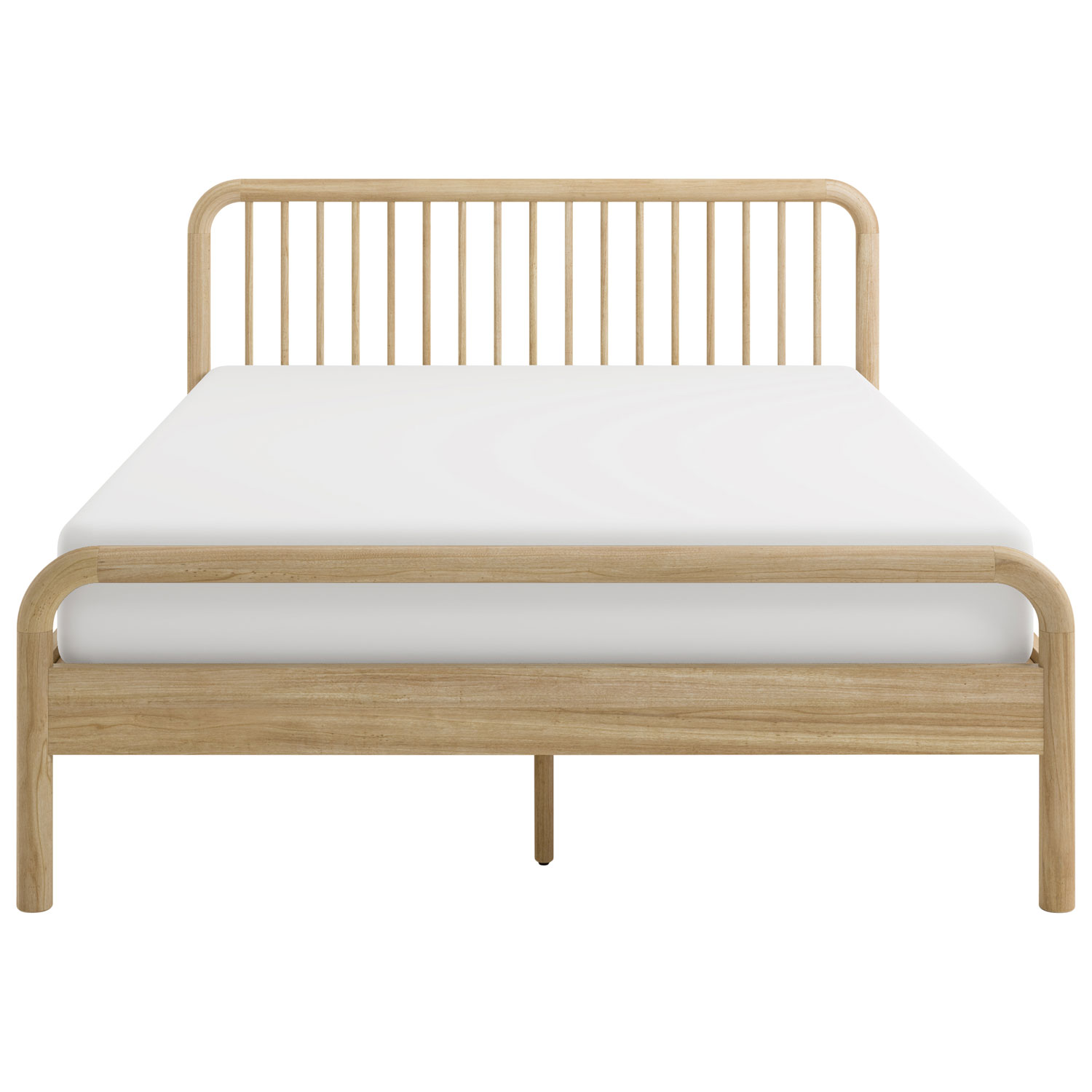 Lit pour jeune Porto de Storkcraft - Lit double - Naturel