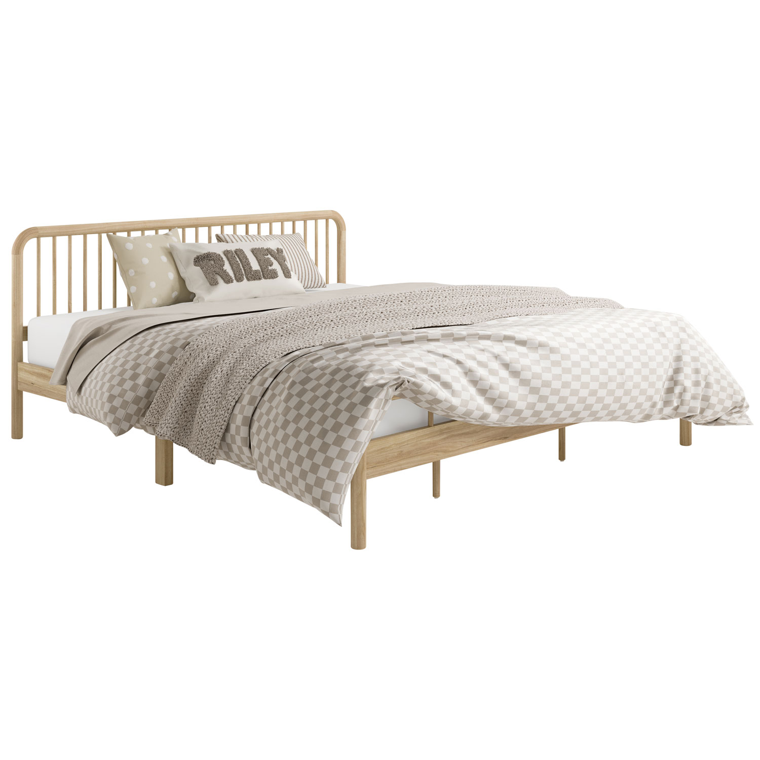Storkcraft Porto Kids Bed - King - Natural