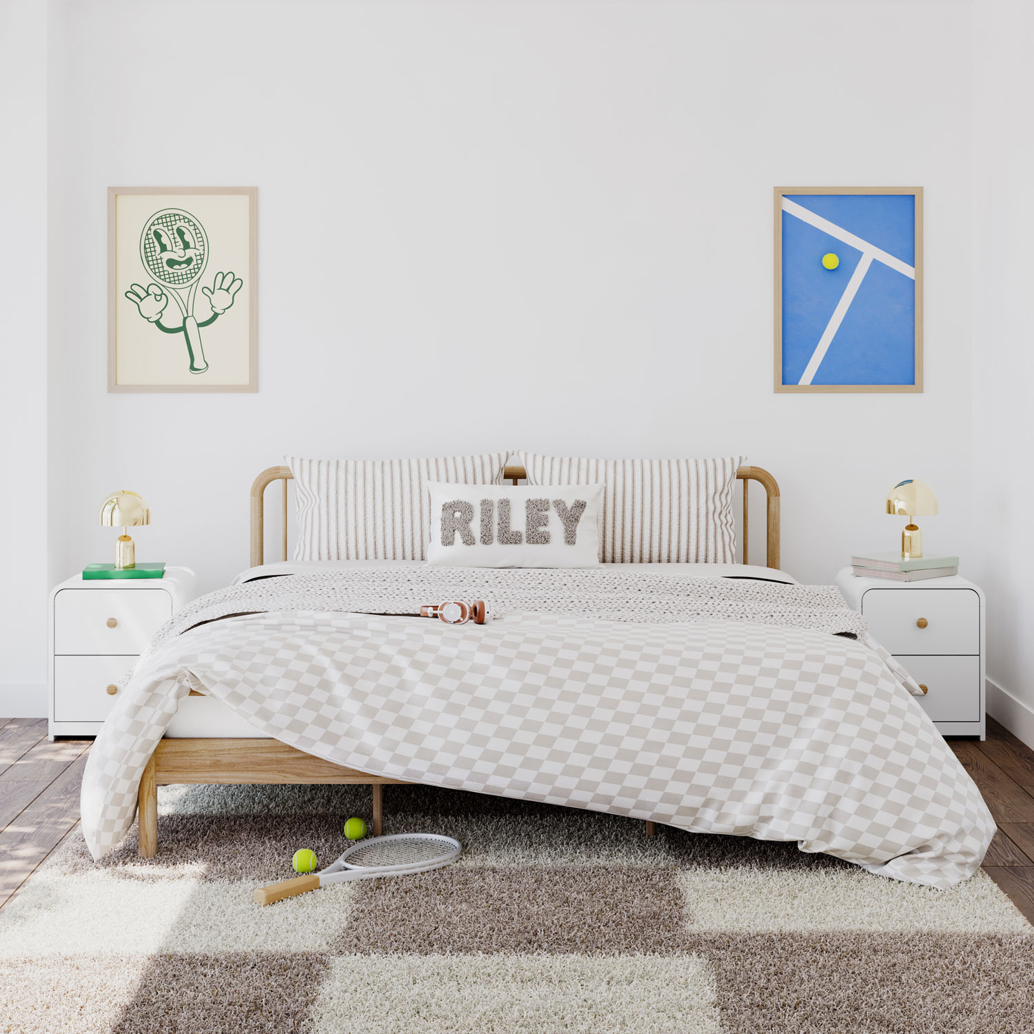 Storkcraft Porto Kids Bed - King - Natural