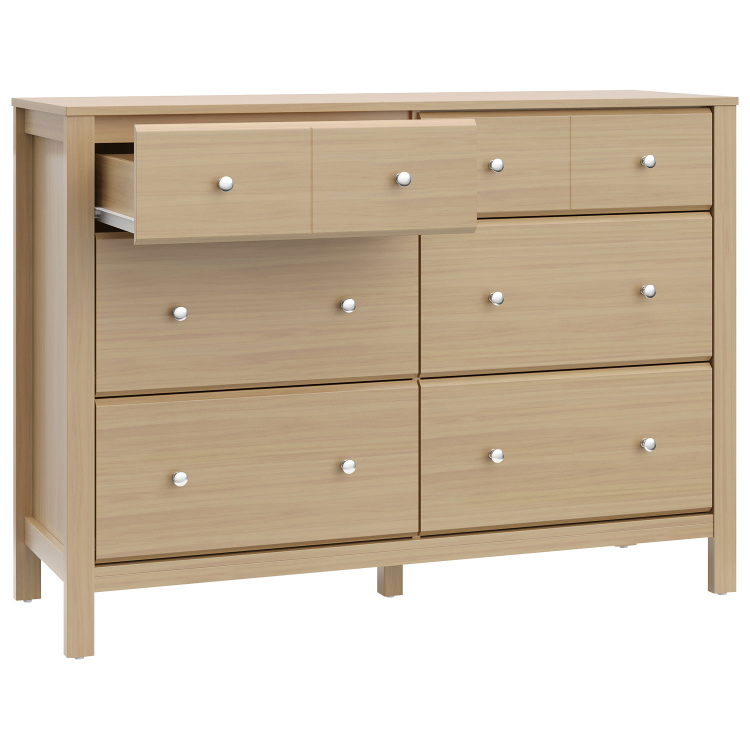 Commode à 6 tiroirs Horizon de Storkcraft - Bois flotté