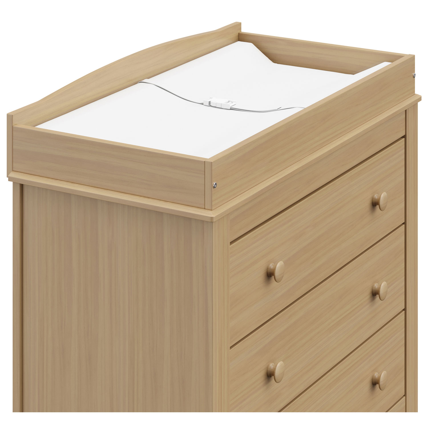 Commode à 3 tiroirs pour enfants Noah de Graco - Bois flotté