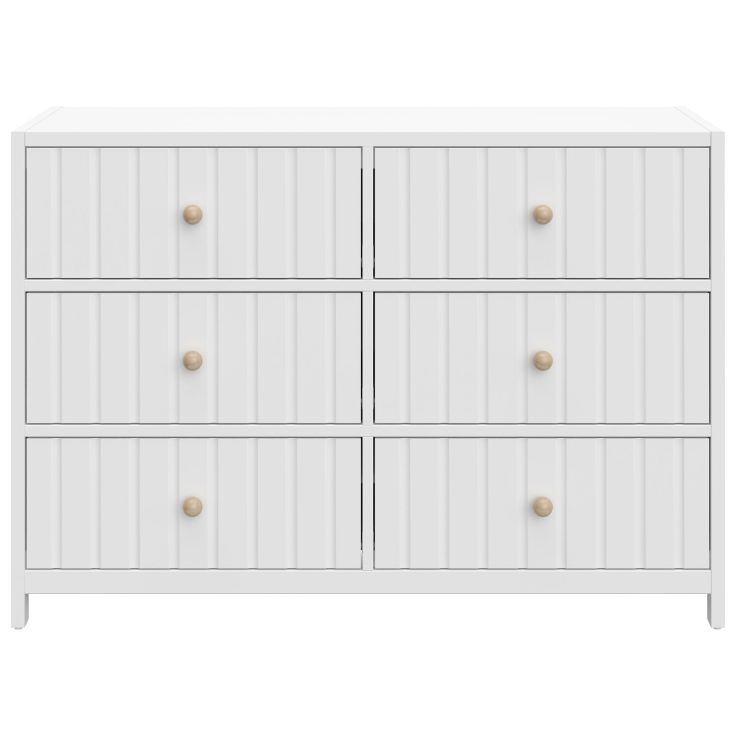 Commode à 6 tiroirs Teddi de Graco pour enfants - Blanc