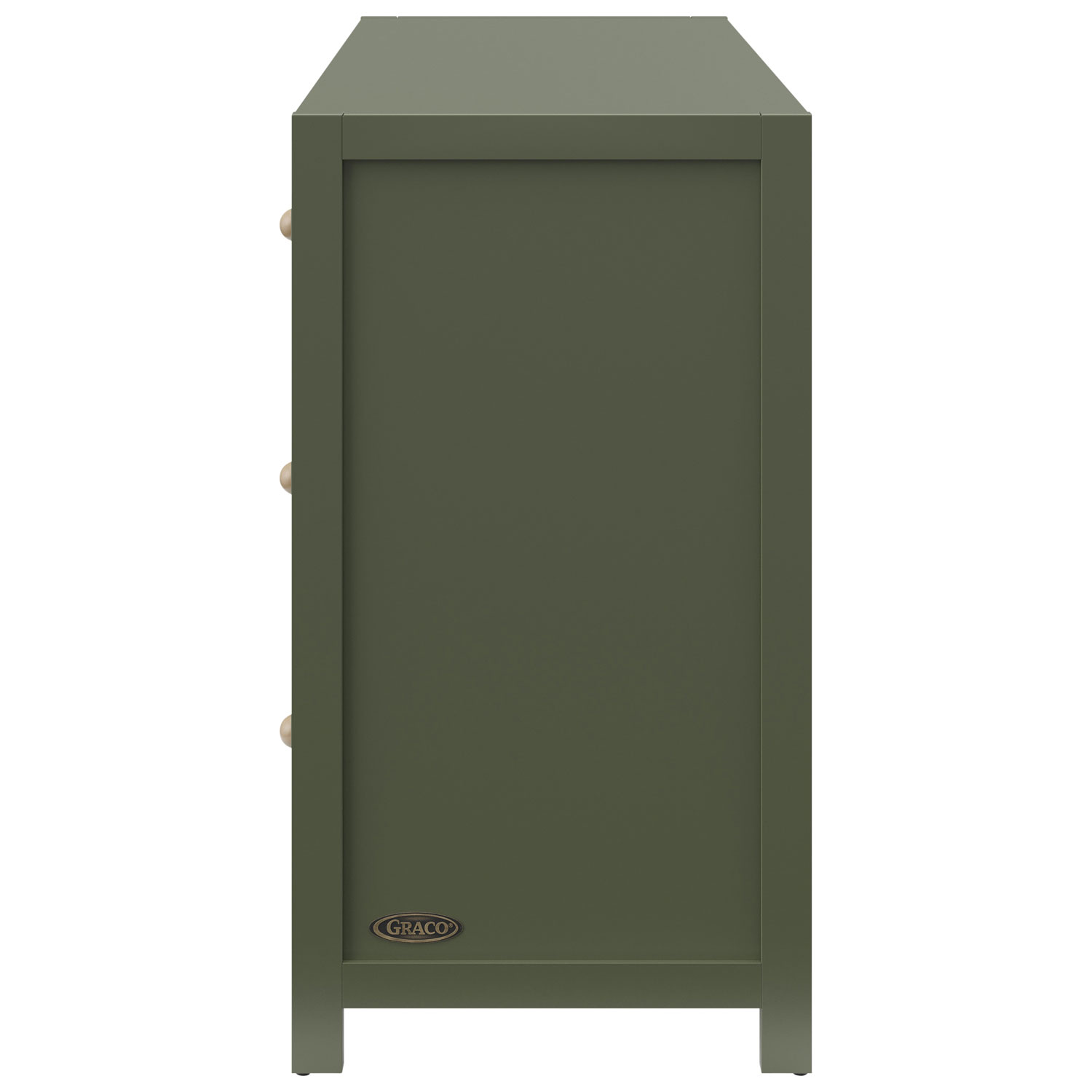 Commode à 6 tiroirs pour enfants Teddi de Graco - Olive