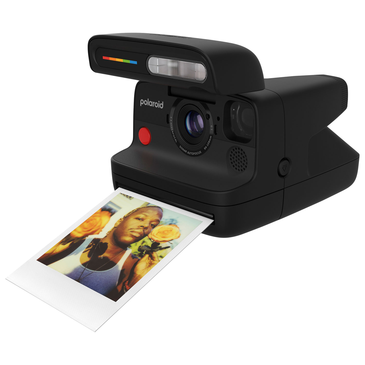 Polaroid Flip Instant Camera with Film Pack - Black