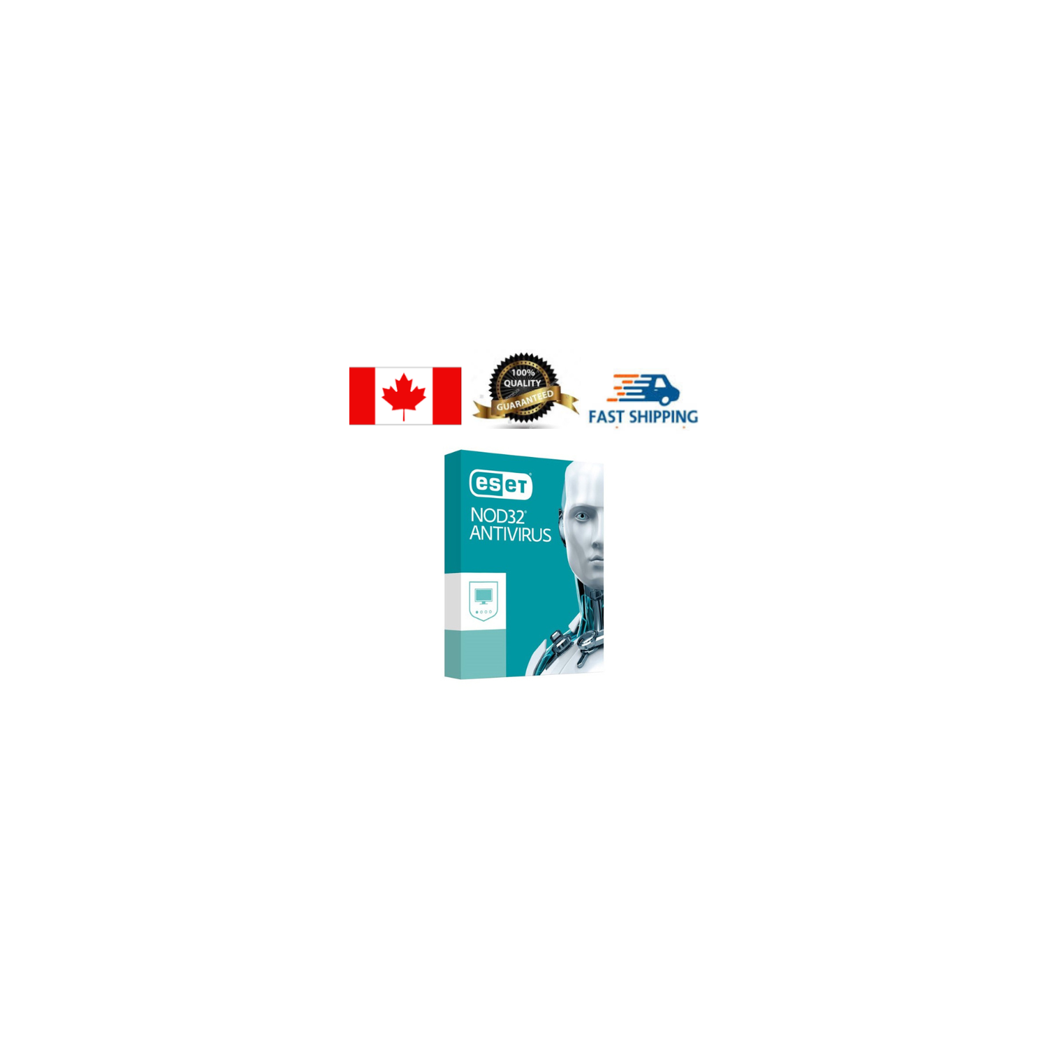 ESET NOD32 Anti-Virus 3 Users 1 Year License_Retail Package