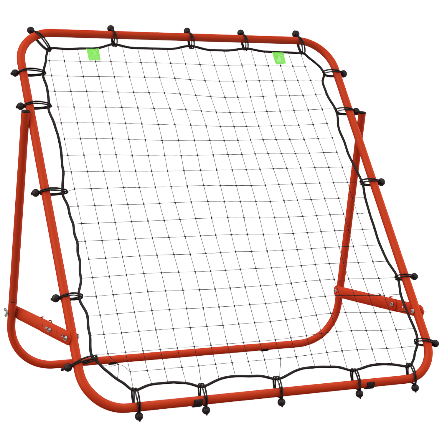 Soozier Adjustable Soccer Rebounder, Volleyball Rebounder Net, Baseball Volleyball Training Equipment Aid for Kickback Target Goal Play, for Kids