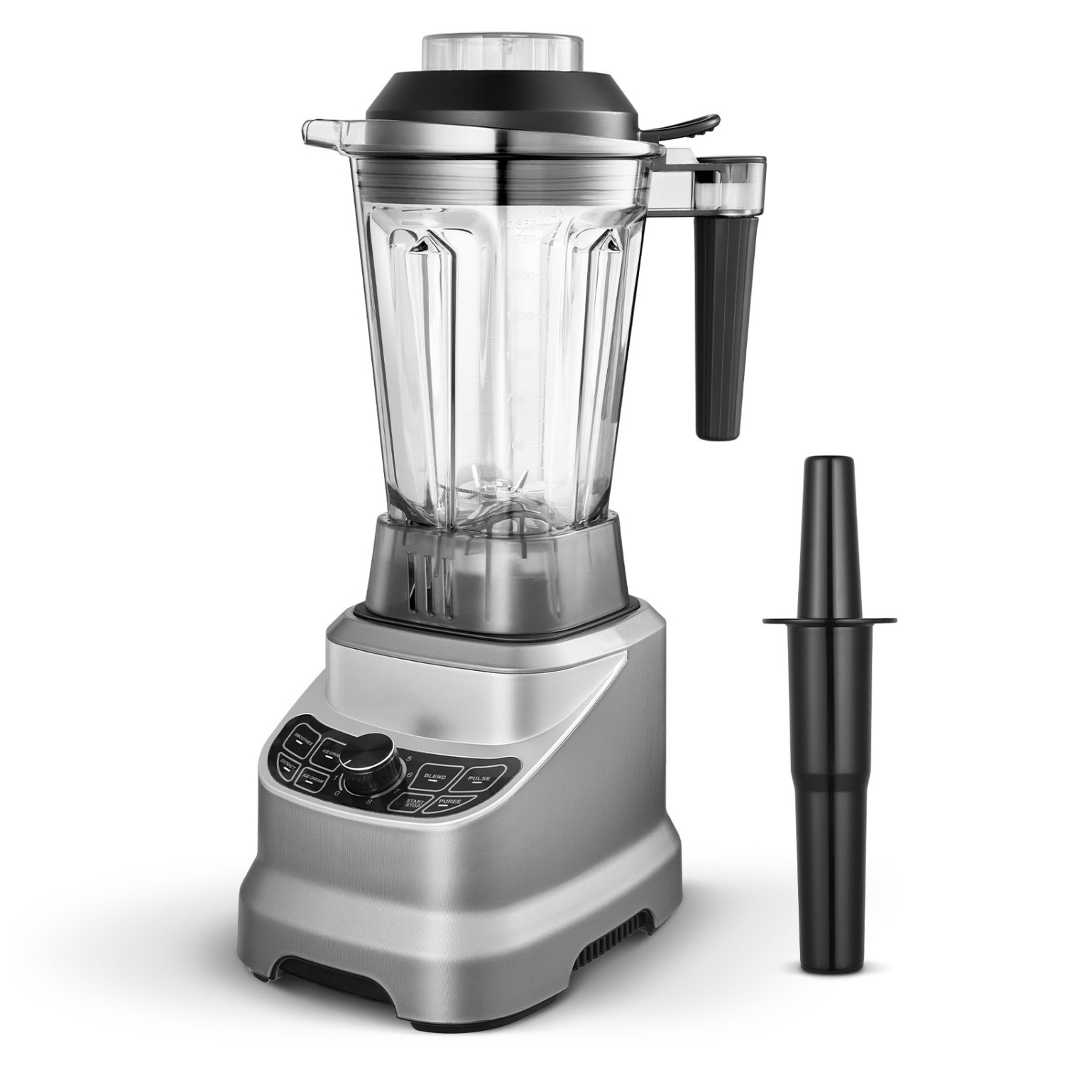 5-IN-1 Professional Blender, 1800 Peak Watts, 8 Speeds & Pulse, 63 oz. Pitcher, Functions for Puree, Ice Crushing