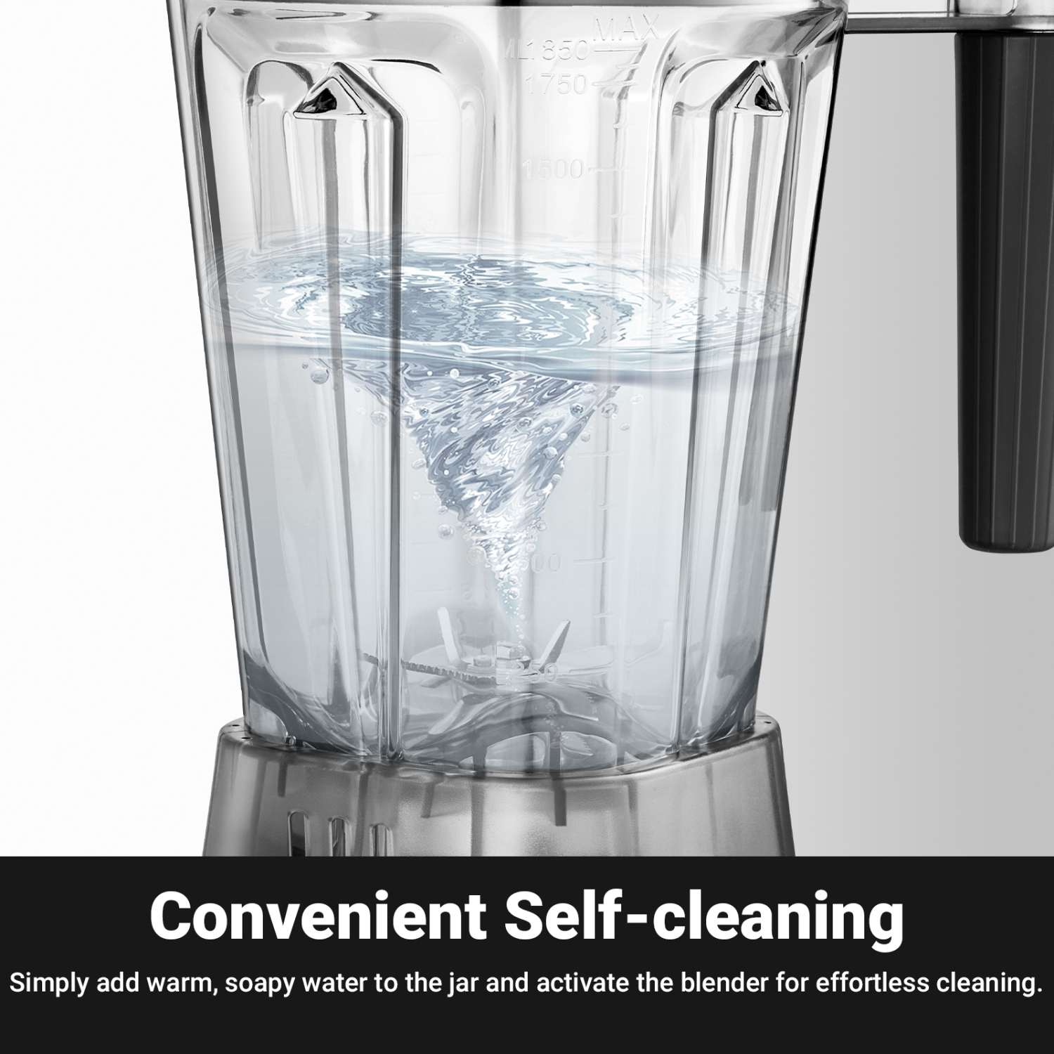 5-IN-1 Professional Blender, 1800 Peak Watts, 8 Speeds & Pulse, 63 oz. Pitcher, Functions for Puree, Ice Crushing