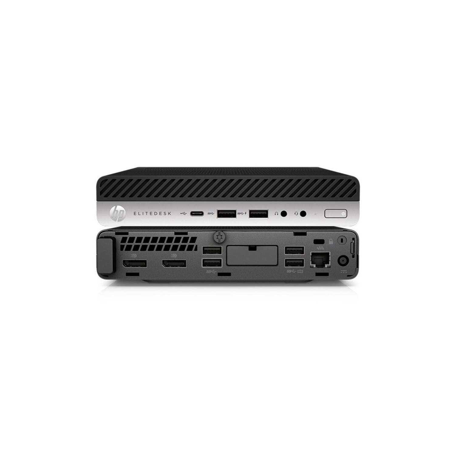 HP 800 G5 Mini/i5-9500T 2,2&nbsp;GHz/RAM 16&nbsp;Go/SSD 512&nbsp;Go/Windows 11 Pro/Wi-Fi – Ordinateur de bureau professionnel – Remis à neuf