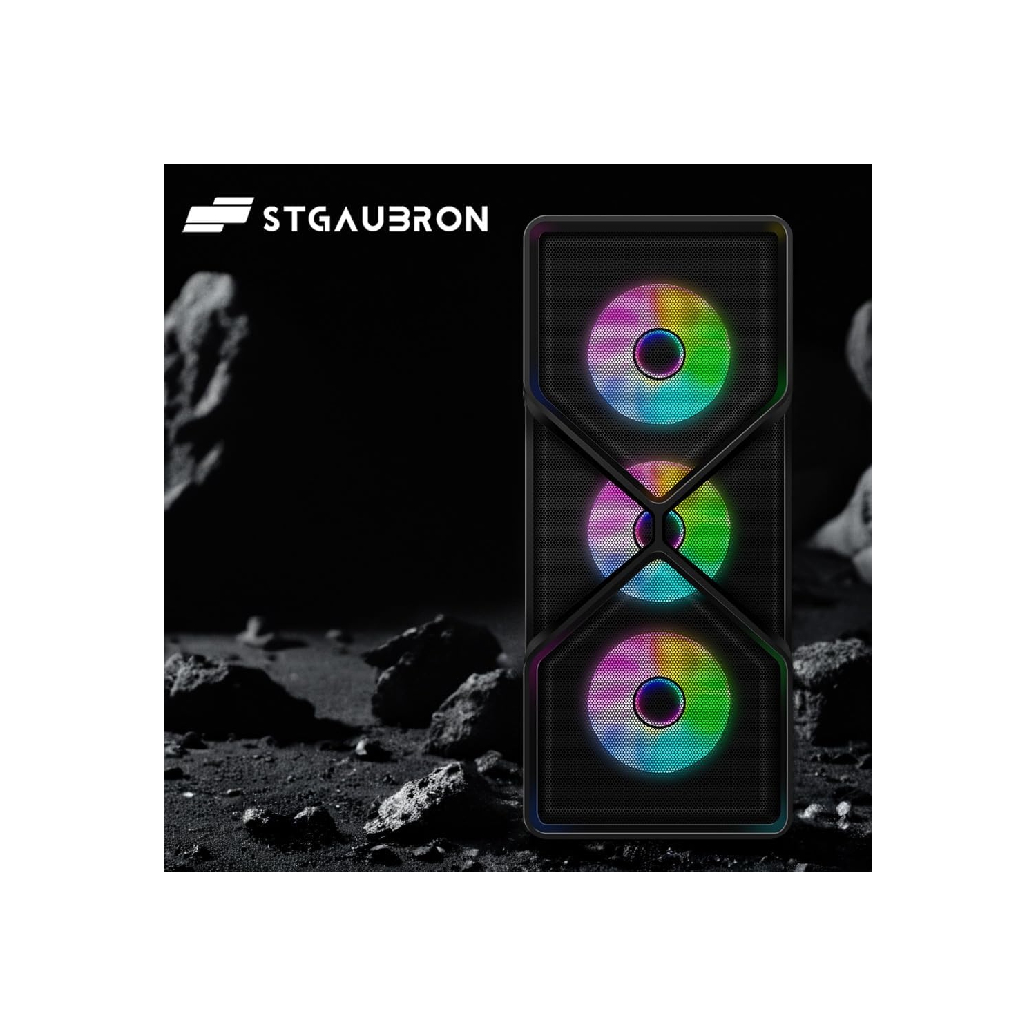 STGAubron Gaming PC Computer Desktop, Intel Core i7 8th up to 4.1GHz, GeForce RTX2060 Super 8G, 16G DDR4, 1T SSD, WIN11H